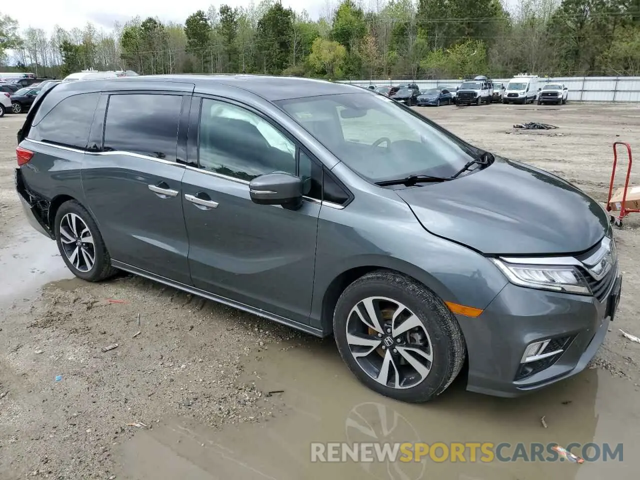 4 Фотография поврежденного автомобиля 5FNRL6H9XLB033176 HONDA ODYSSEY 2020