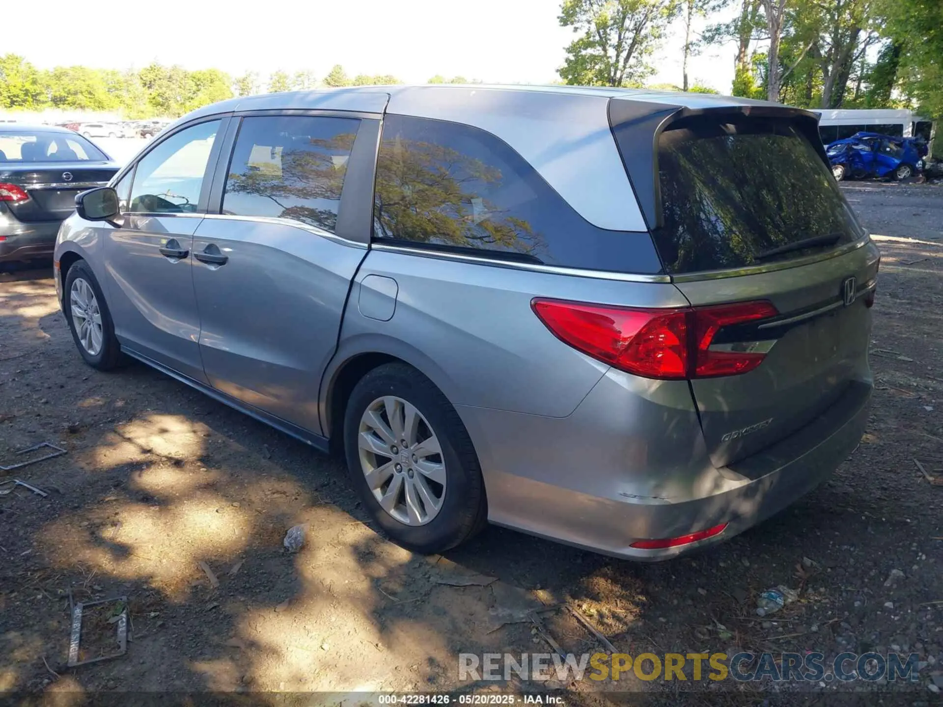 3 Photograph of a damaged car 5FNRL6H27MB019210 HONDA ODYSSEY 2021