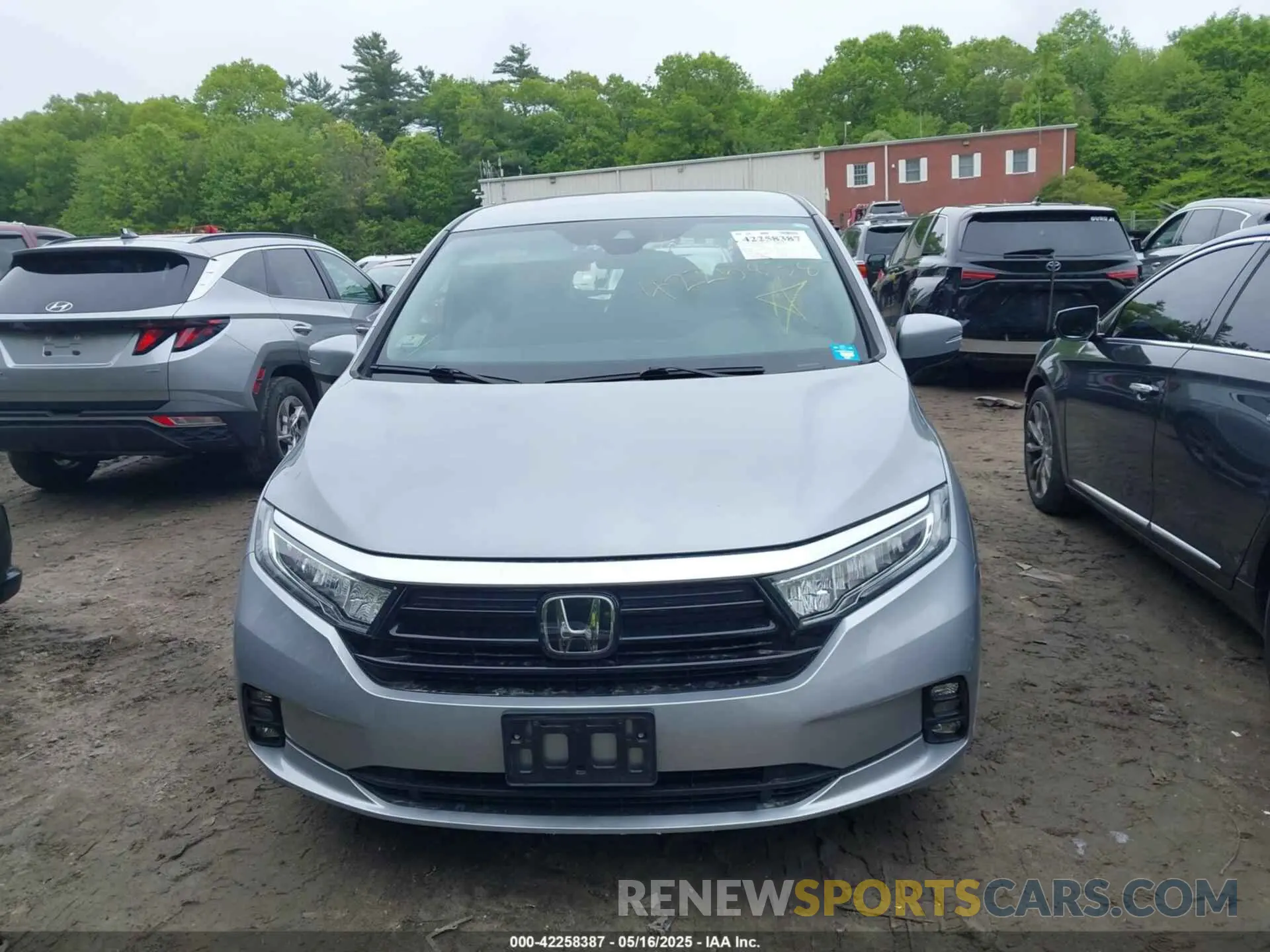 12 Фотография поврежденного автомобиля 5FNRL6H50MB016840 HONDA ODYSSEY 2021