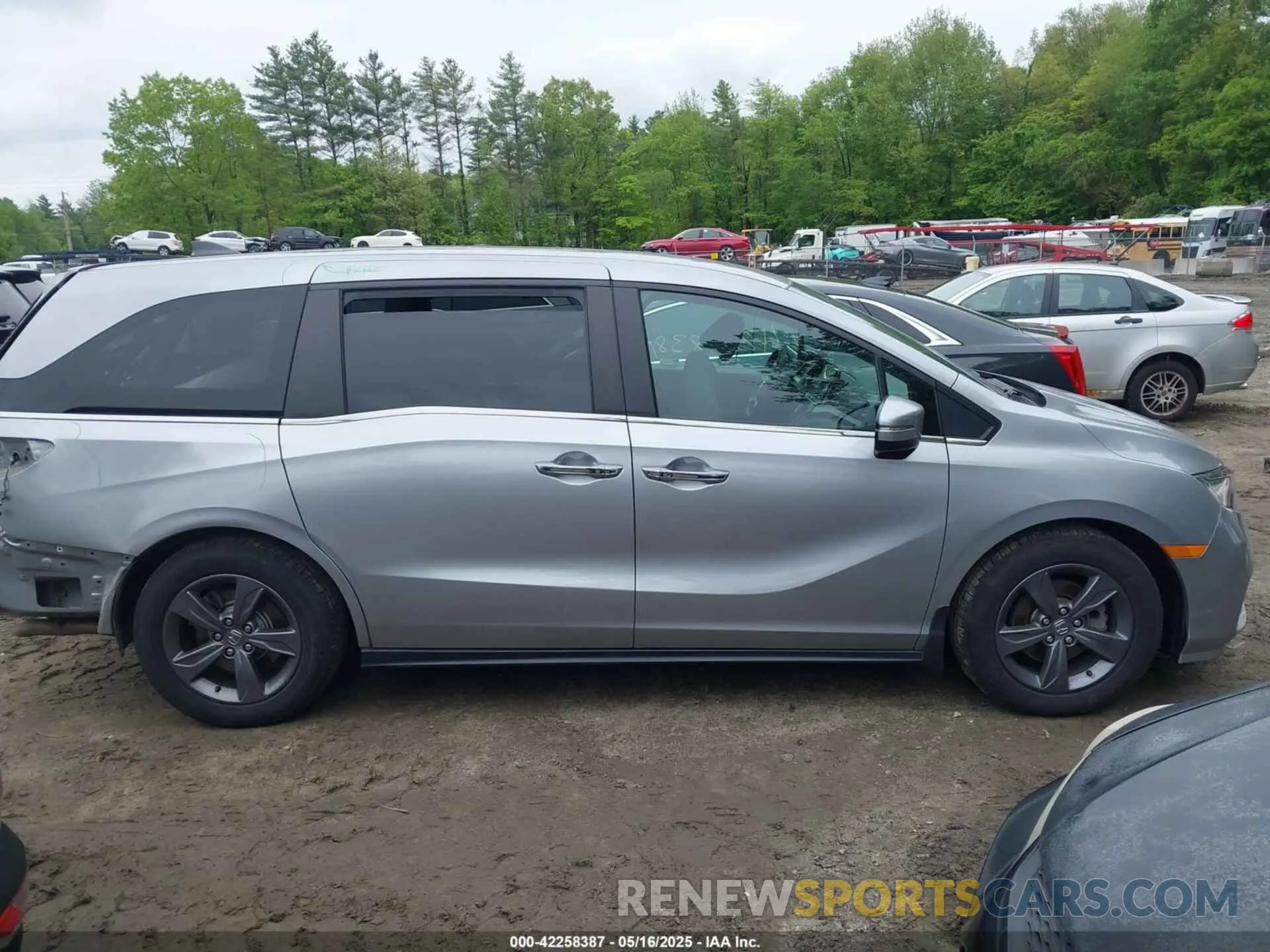 13 Фотография поврежденного автомобиля 5FNRL6H50MB016840 HONDA ODYSSEY 2021