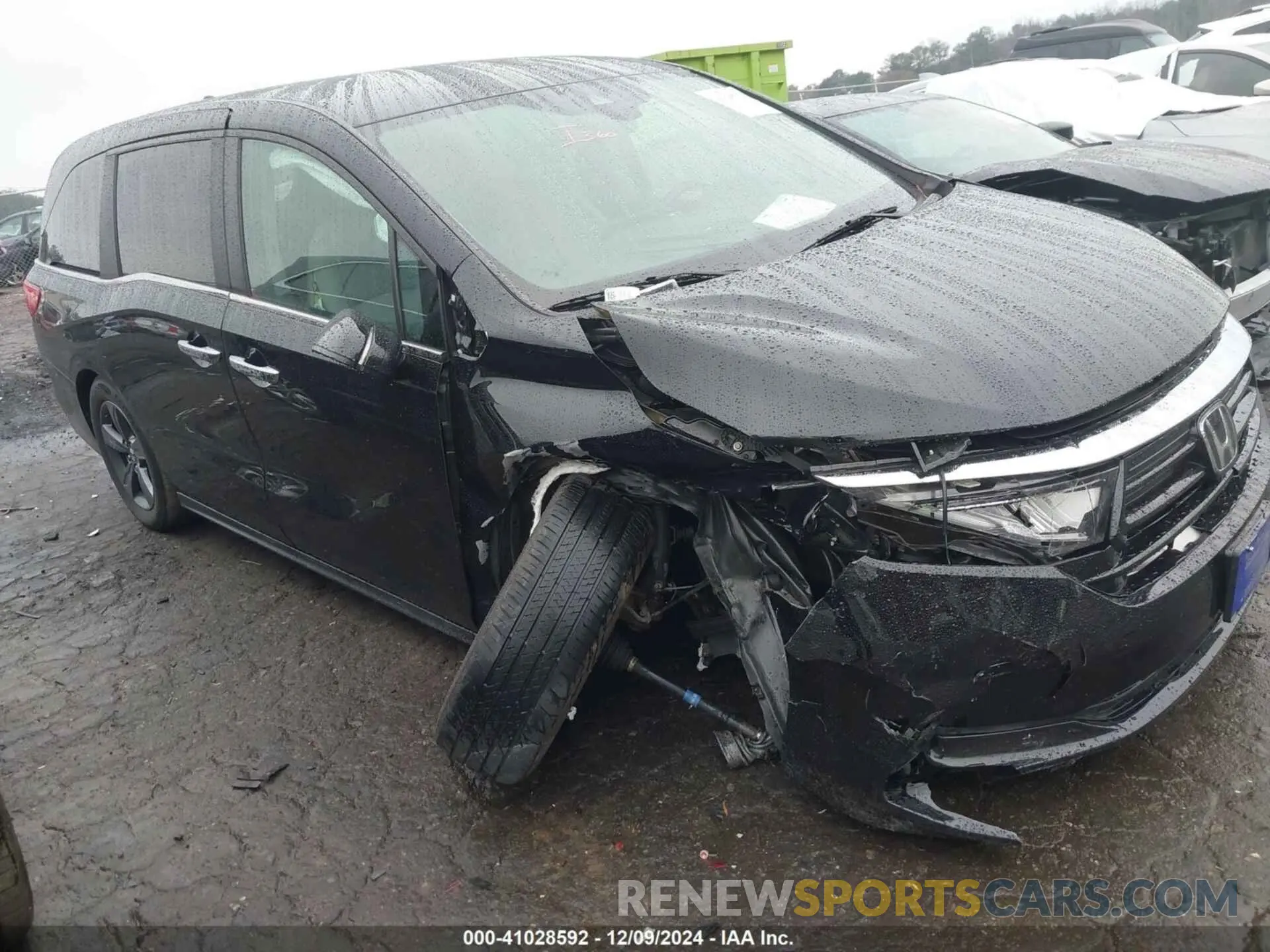 1 Photograph of a damaged car 5FNRL6H53MB010305 HONDA ODYSSEY 2021