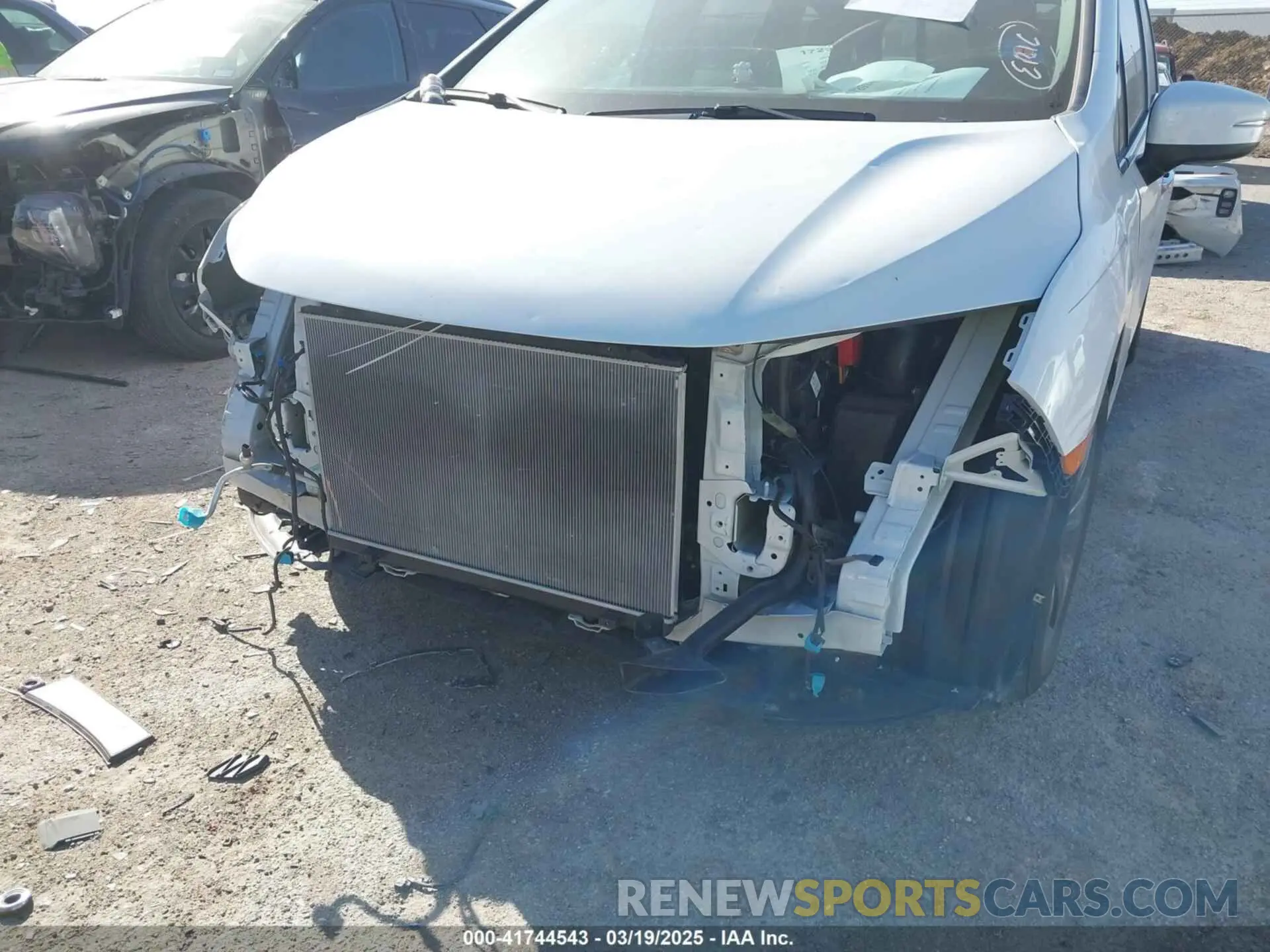 6 Фотография поврежденного автомобиля 5FNRL6H54MB014847 HONDA ODYSSEY 2021