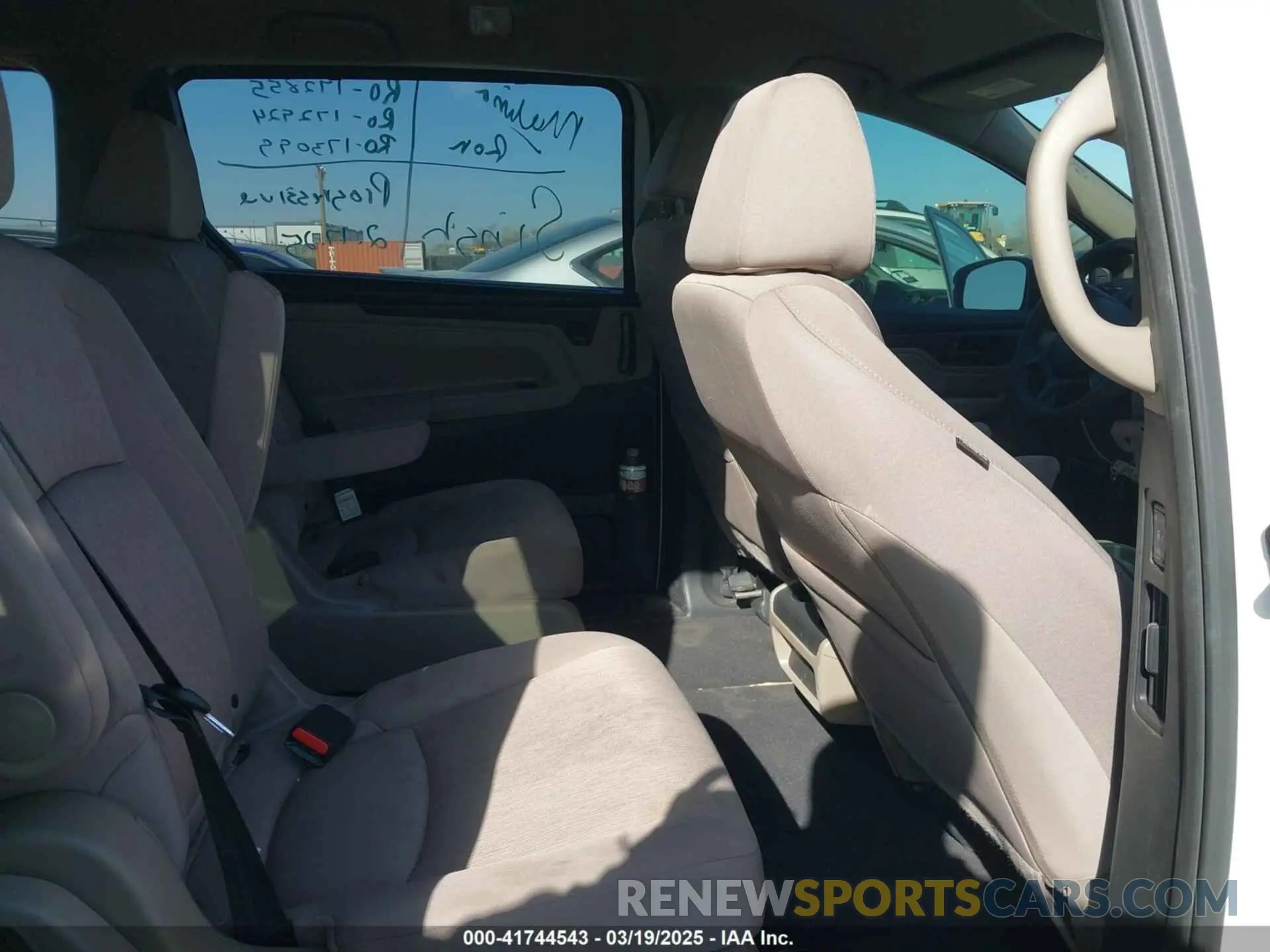 8 Фотография поврежденного автомобиля 5FNRL6H54MB014847 HONDA ODYSSEY 2021