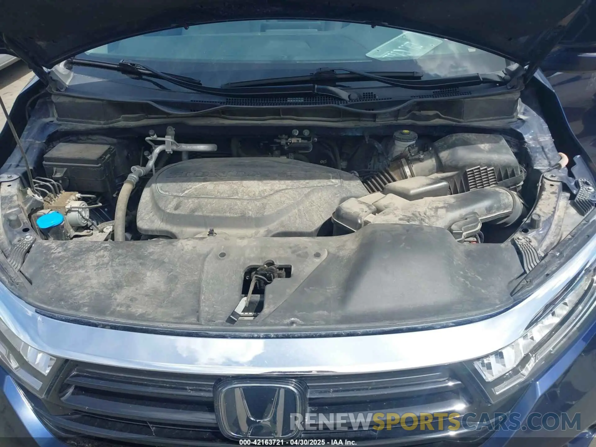10 Photograph of a damaged car 5FNRL6H70MB044316 HONDA ODYSSEY 2021