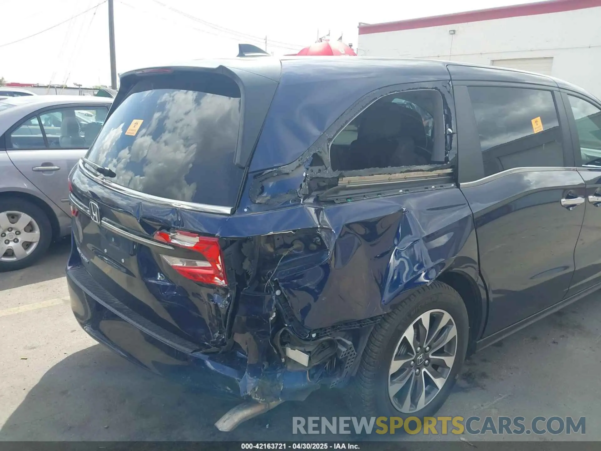6 Photograph of a damaged car 5FNRL6H70MB044316 HONDA ODYSSEY 2021