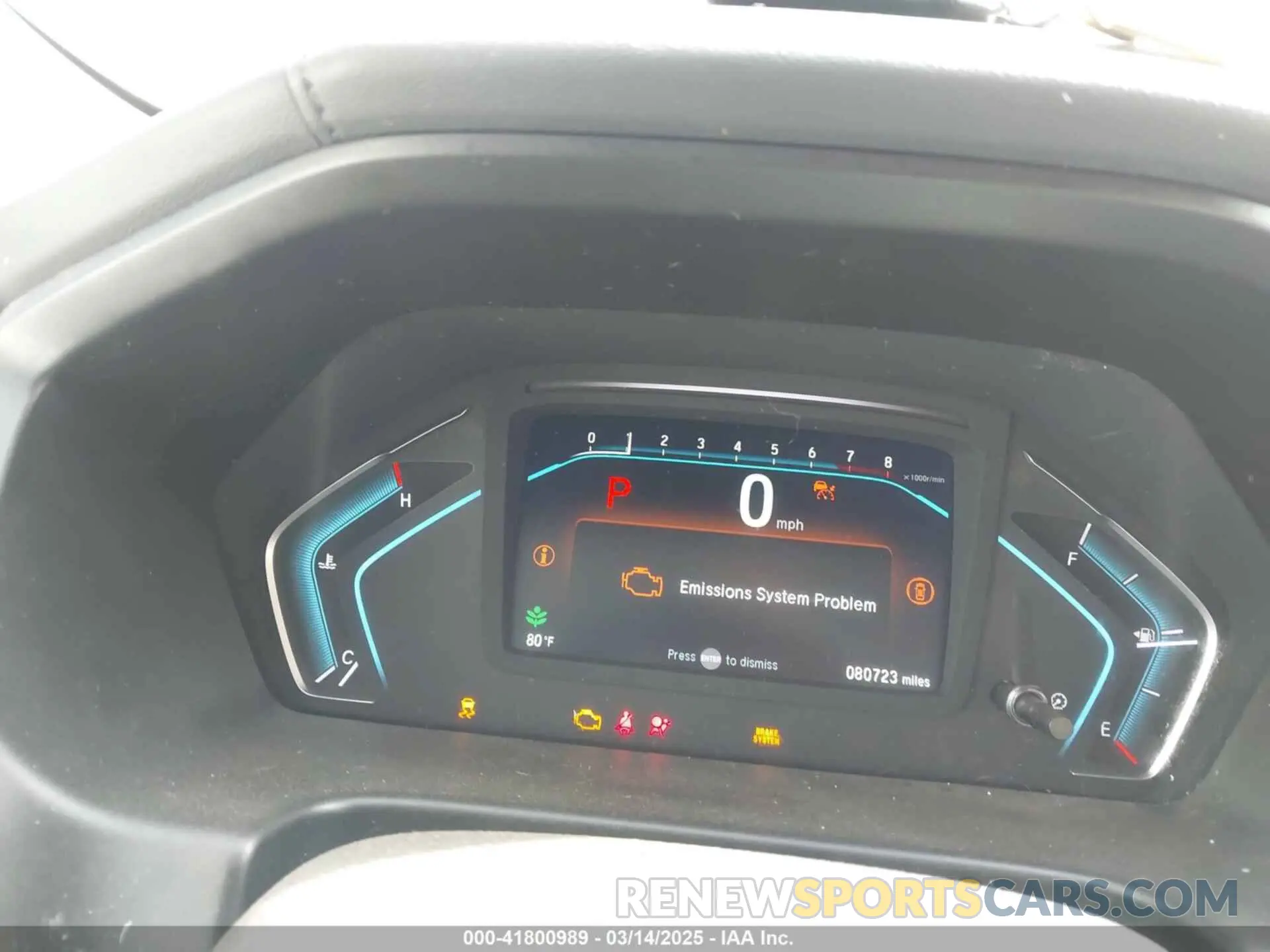 7 Фотография поврежденного автомобиля 5FNRL6H76MB013748 HONDA ODYSSEY 2021
