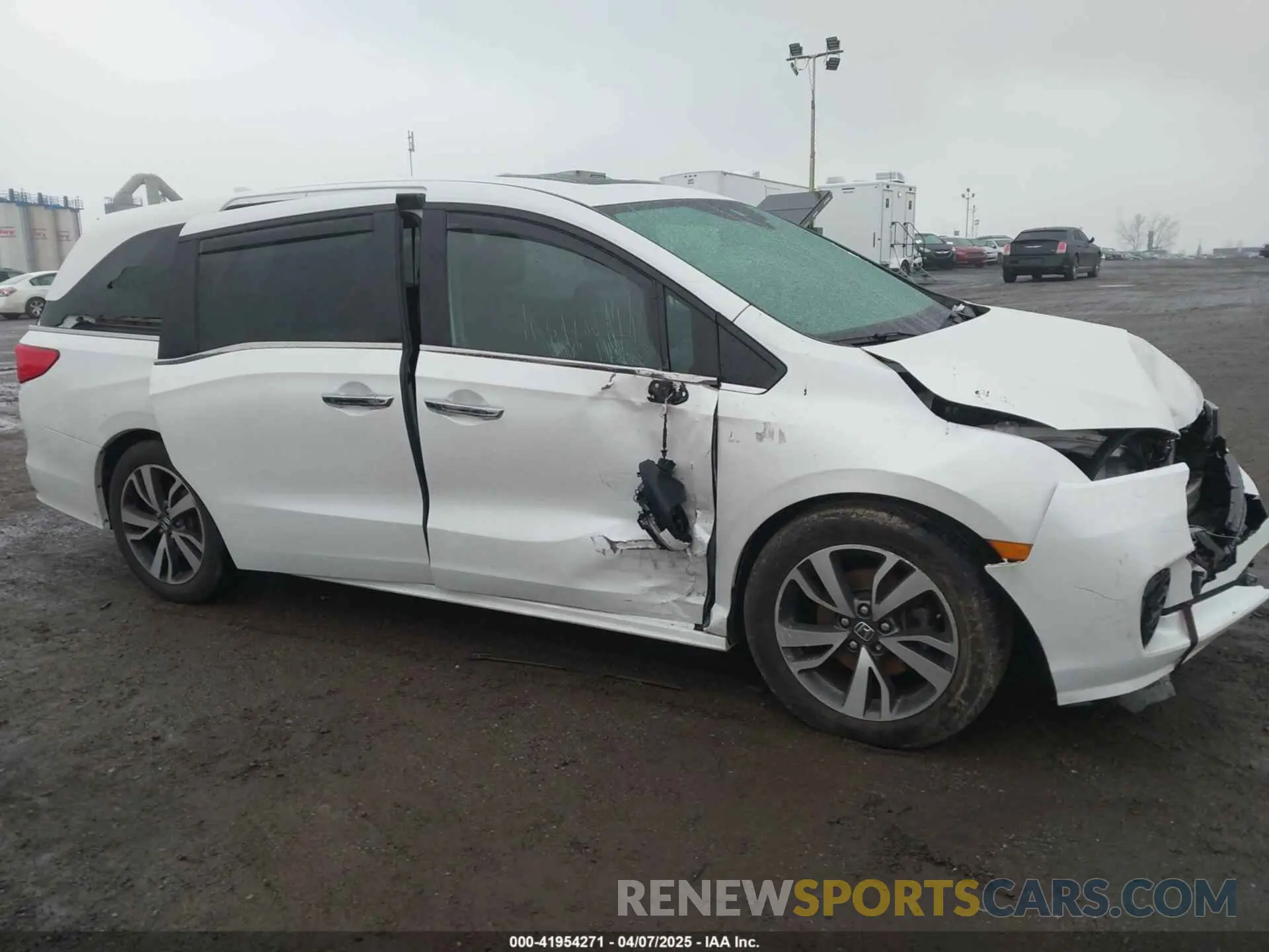 17 Фотография поврежденного автомобиля 5FNRL6H80MB033650 HONDA ODYSSEY 2021