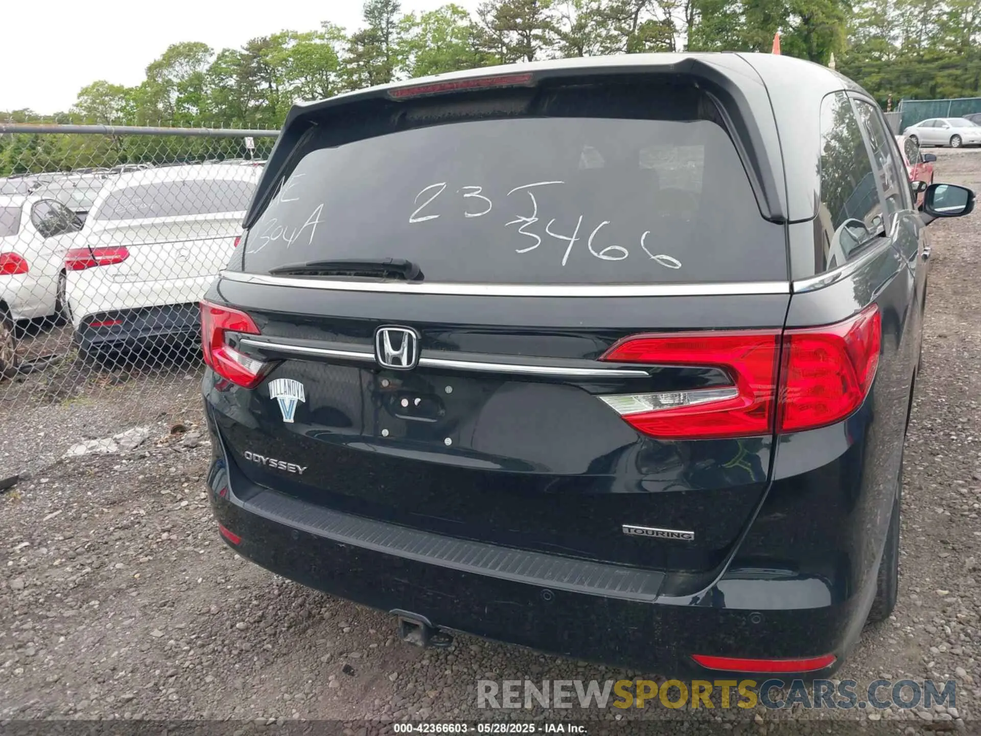 15 Photograph of a damaged car 5FNRL6H82MB002545 HONDA ODYSSEY 2021