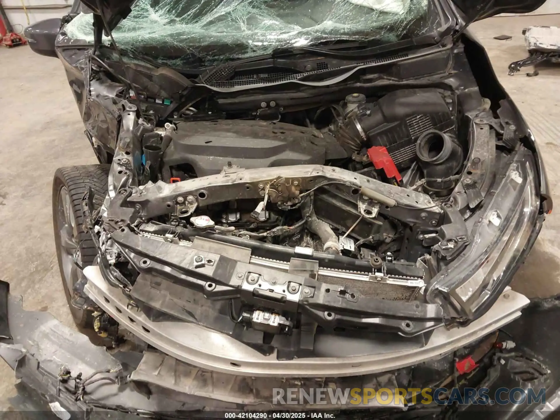 10 Photograph of a damaged car 5FNRL6H82MB025923 HONDA ODYSSEY 2021