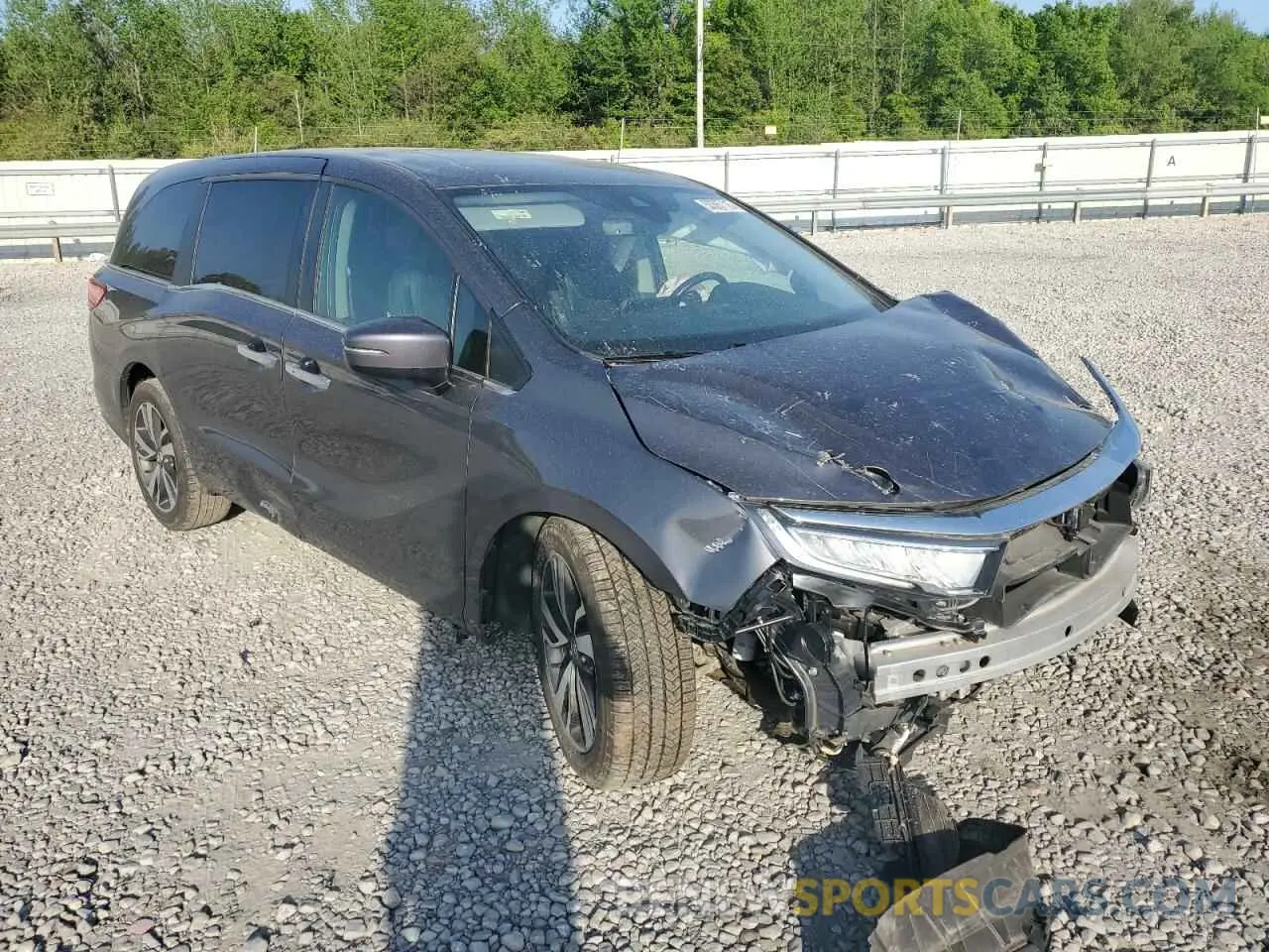 4 Photograph of a damaged car 5FNRL6H85MB012325 HONDA ODYSSEY 2021