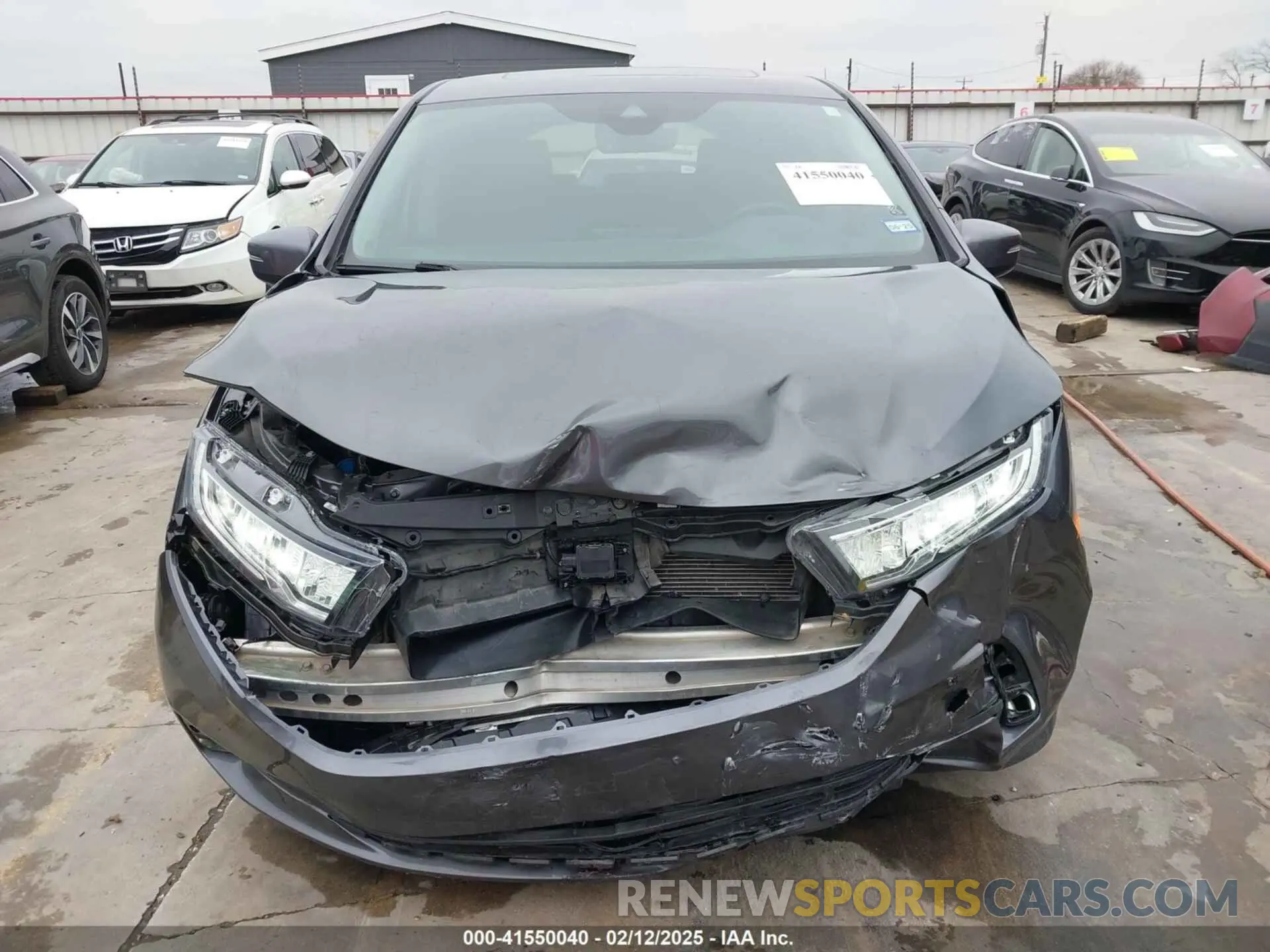 13 Фотография поврежденного автомобиля 5FNRL6H86MB021504 HONDA ODYSSEY 2021