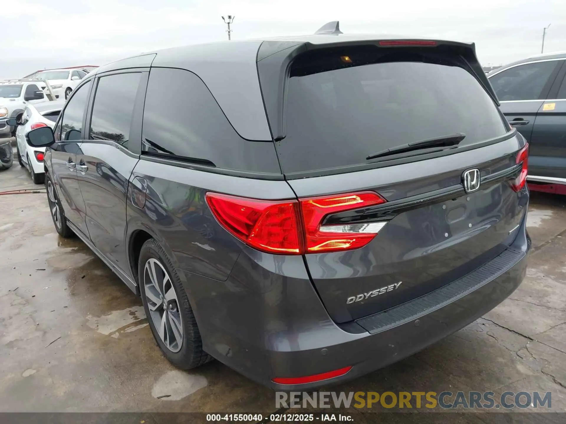 3 Фотография поврежденного автомобиля 5FNRL6H86MB021504 HONDA ODYSSEY 2021