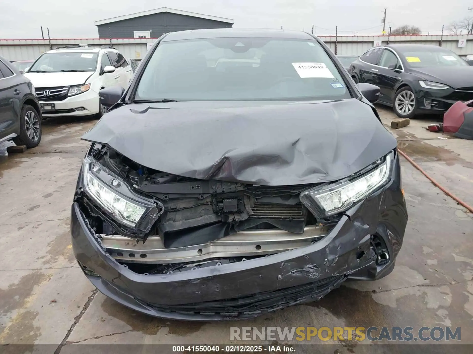 6 Фотография поврежденного автомобиля 5FNRL6H86MB021504 HONDA ODYSSEY 2021