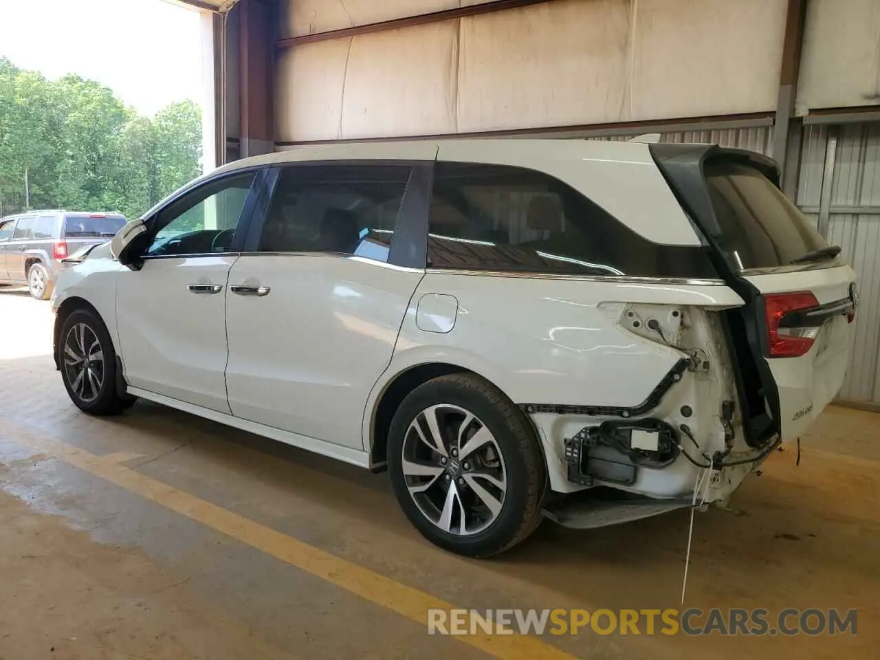 2 Фотография поврежденного автомобиля 5FNRL6H89MB018290 HONDA ODYSSEY 2021