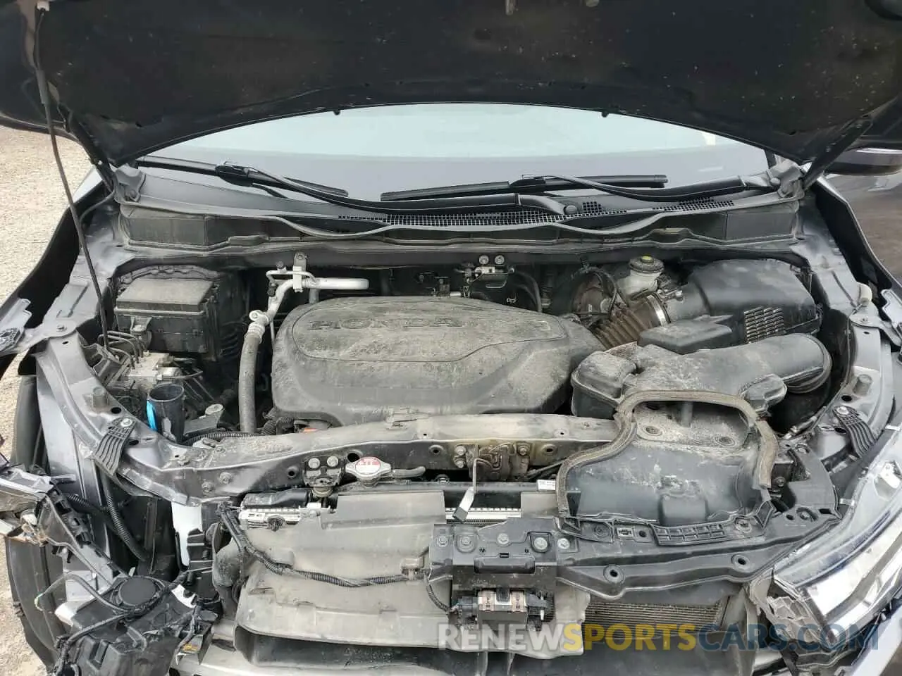 12 Фотография поврежденного автомобиля 5FNRL6H91MB019443 HONDA ODYSSEY 2021