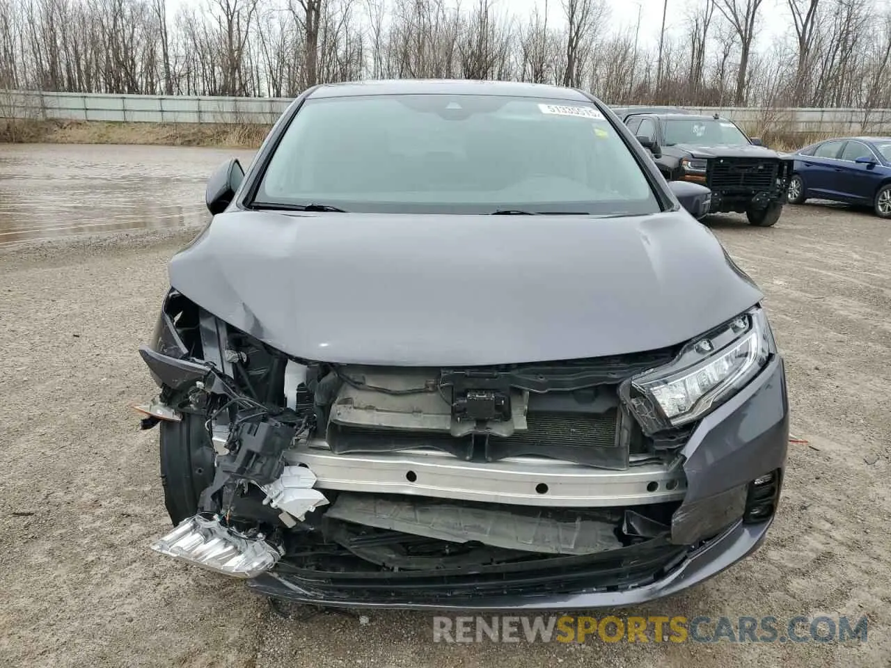 5 Фотография поврежденного автомобиля 5FNRL6H91MB019443 HONDA ODYSSEY 2021