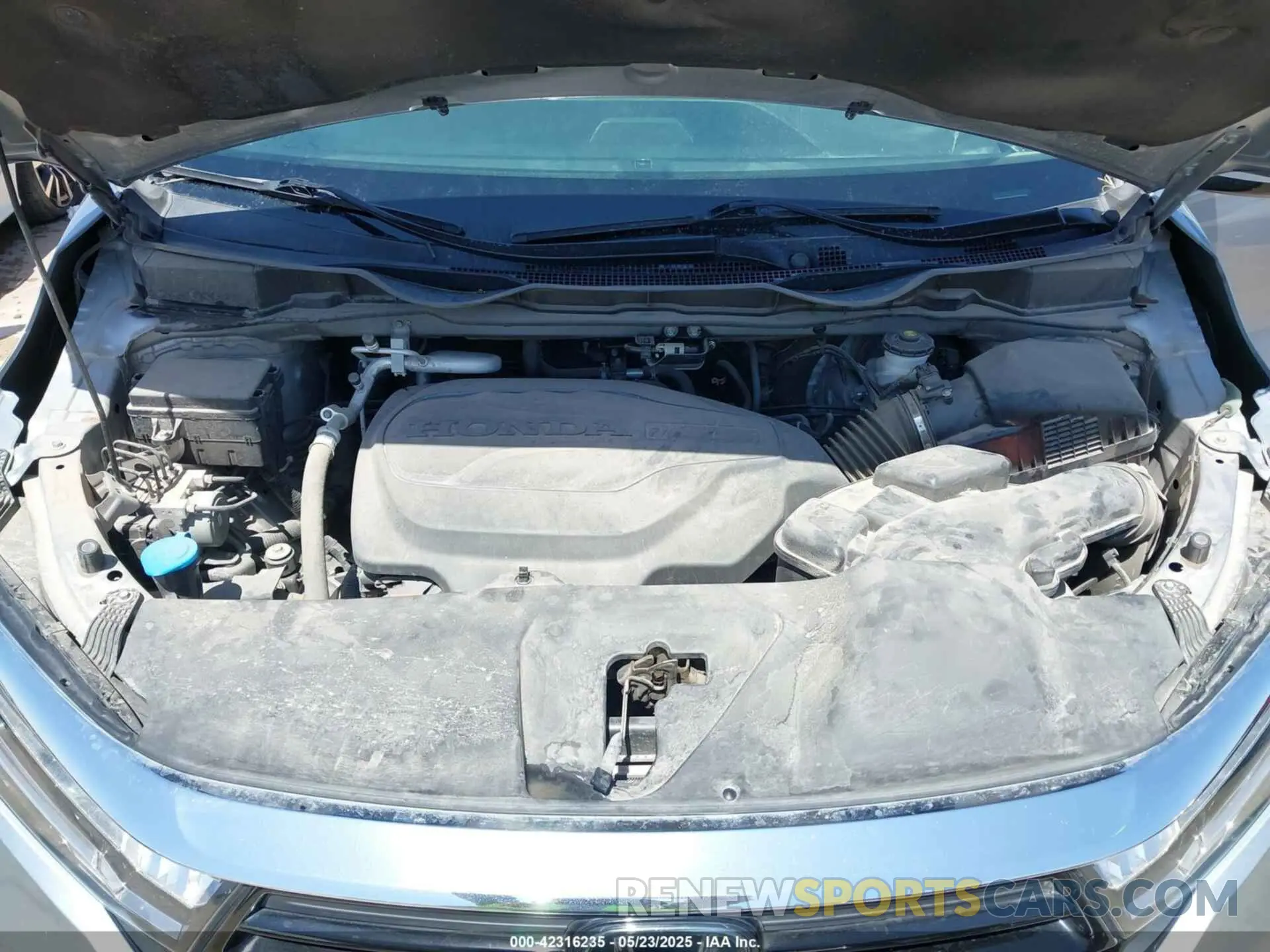 10 Фотография поврежденного автомобиля 5FNRL6H94MB003172 HONDA ODYSSEY 2021