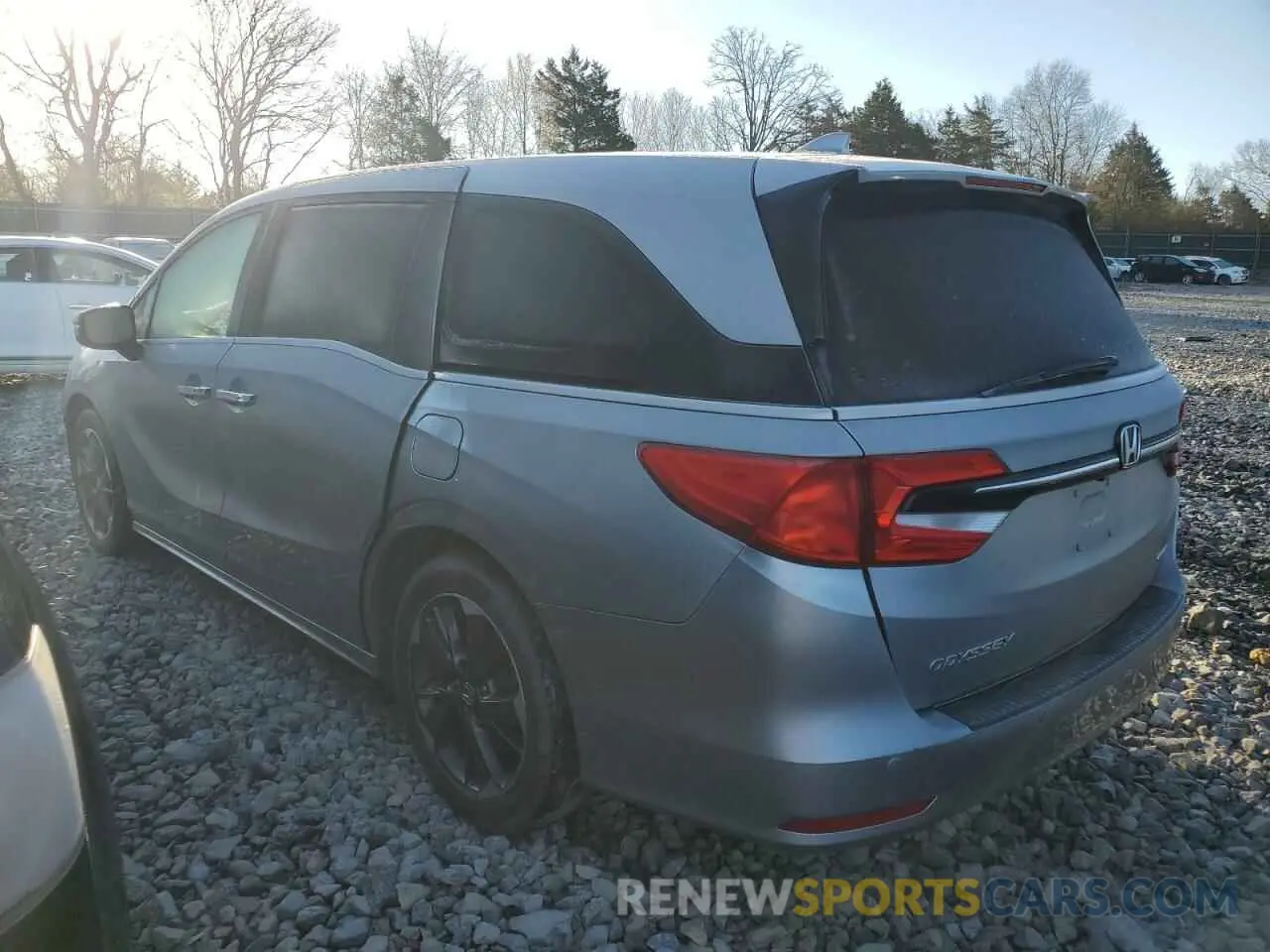 2 Фотография поврежденного автомобиля 5FNRL6H99MB017794 HONDA ODYSSEY 2021