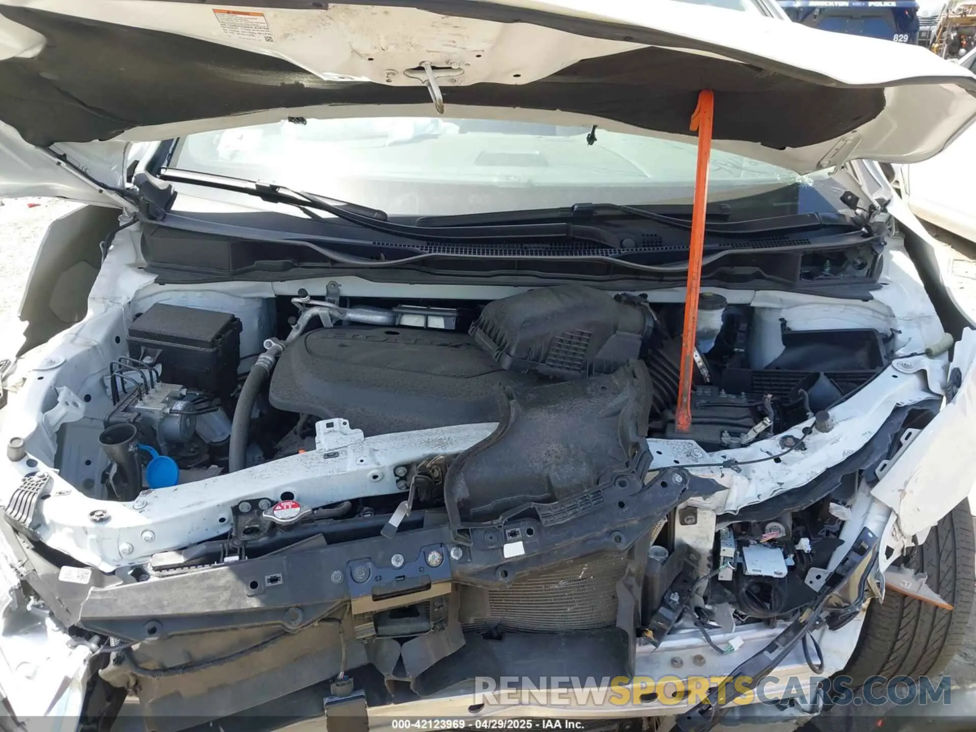 10 Photograph of a damaged car 5FNRL6H70NB061716 HONDA ODYSSEY 2022