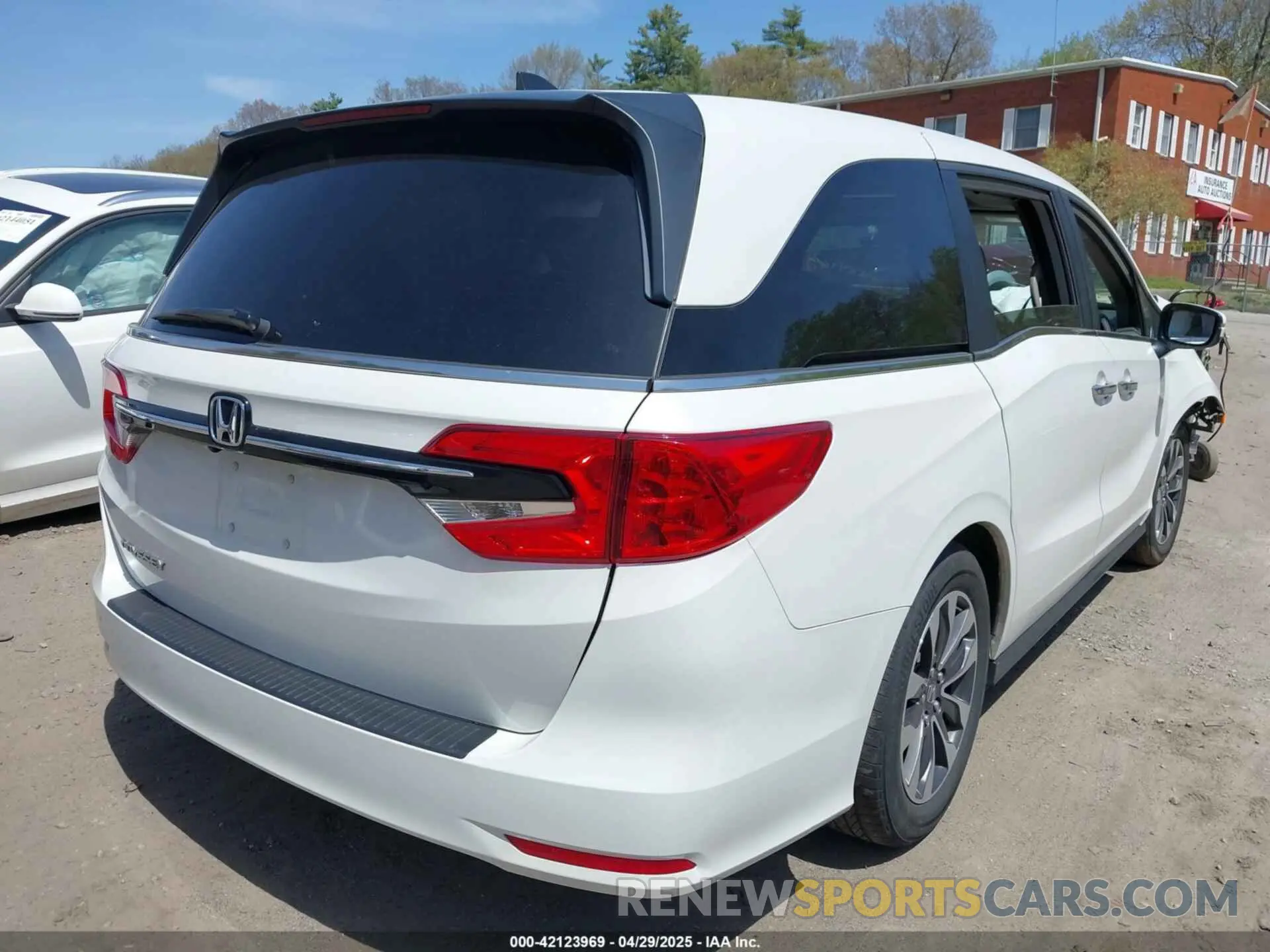 4 Photograph of a damaged car 5FNRL6H70NB061716 HONDA ODYSSEY 2022