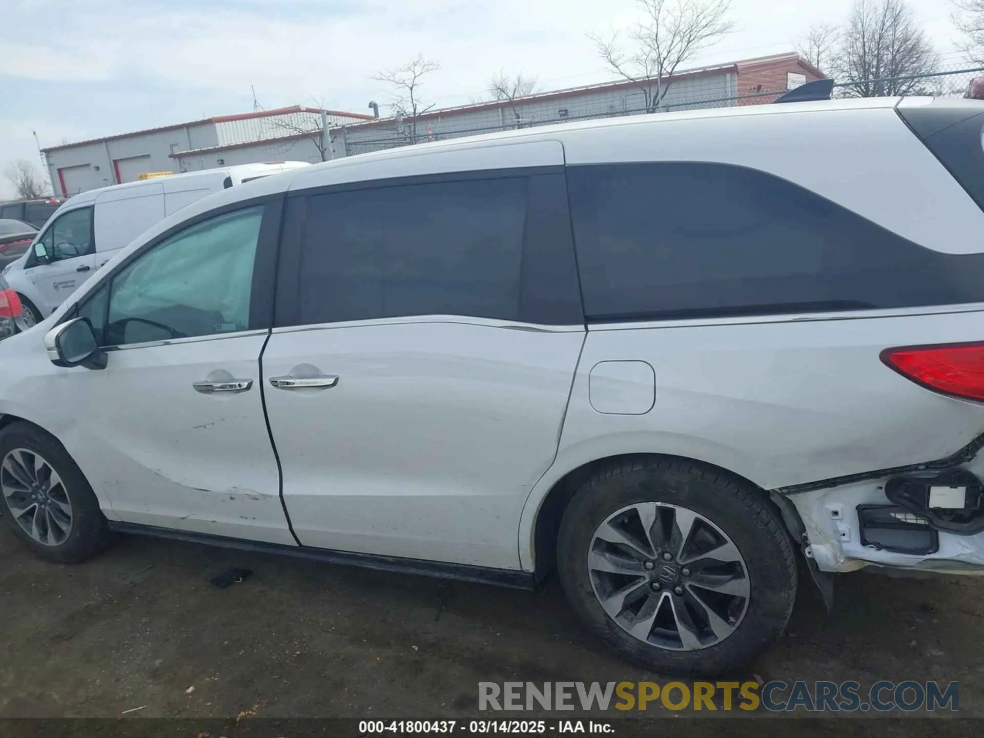 14 Фотография поврежденного автомобиля 5FNRL6H7XNB043658 HONDA ODYSSEY 2022