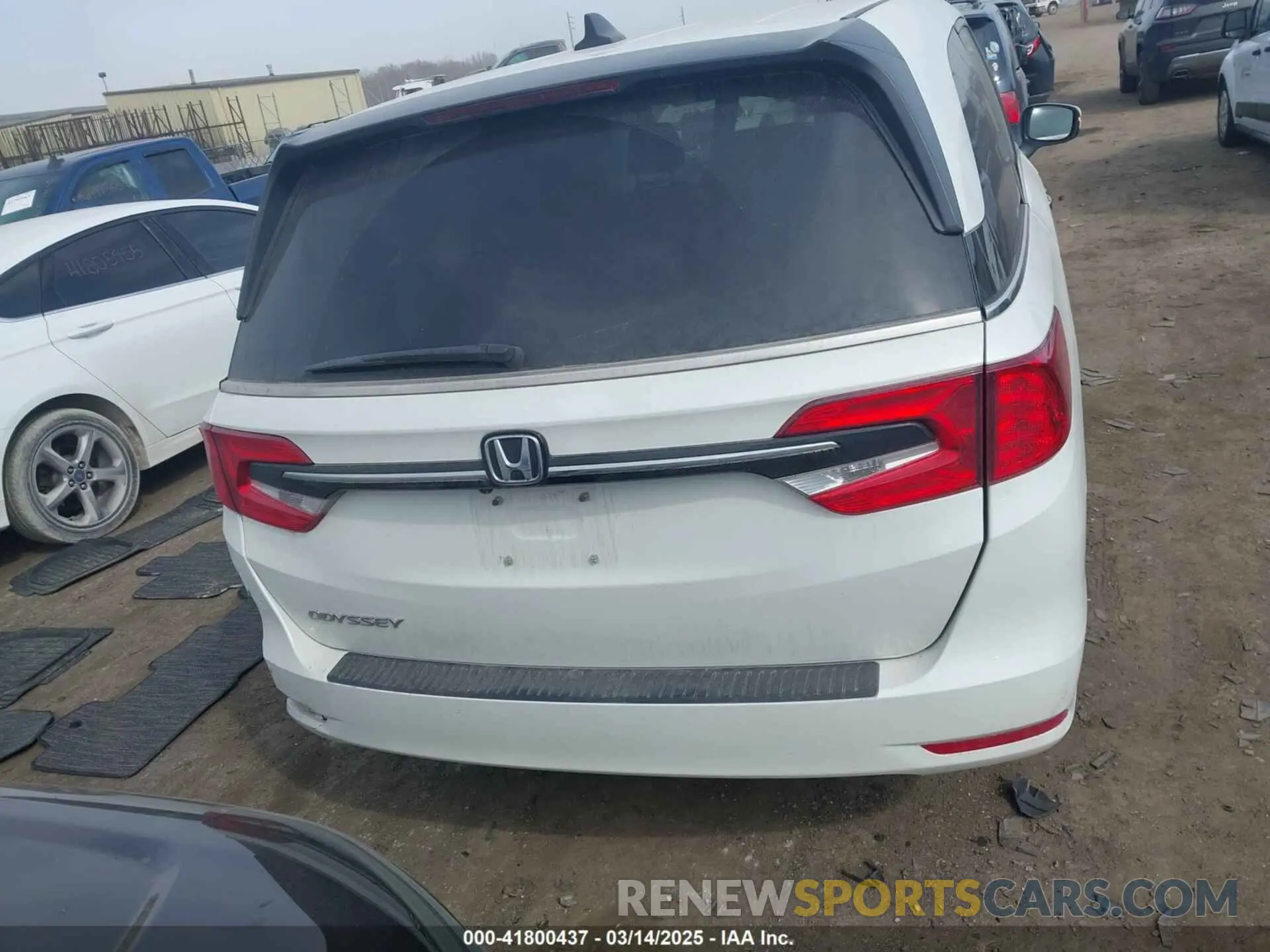 16 Фотография поврежденного автомобиля 5FNRL6H7XNB043658 HONDA ODYSSEY 2022