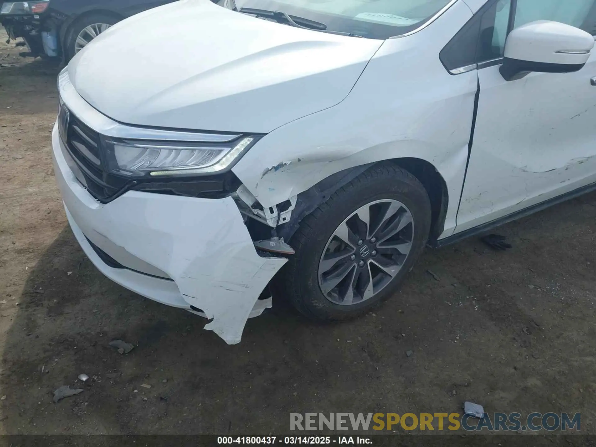 6 Фотография поврежденного автомобиля 5FNRL6H7XNB043658 HONDA ODYSSEY 2022