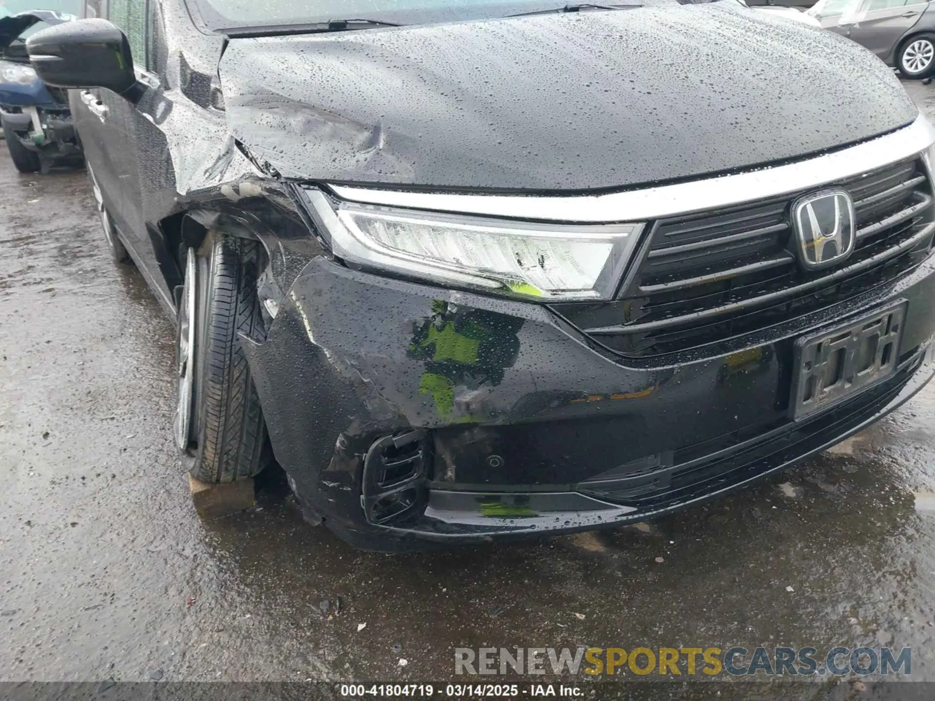 6 Photograph of a damaged car 5FNRL6H80NB047243 HONDA ODYSSEY 2022