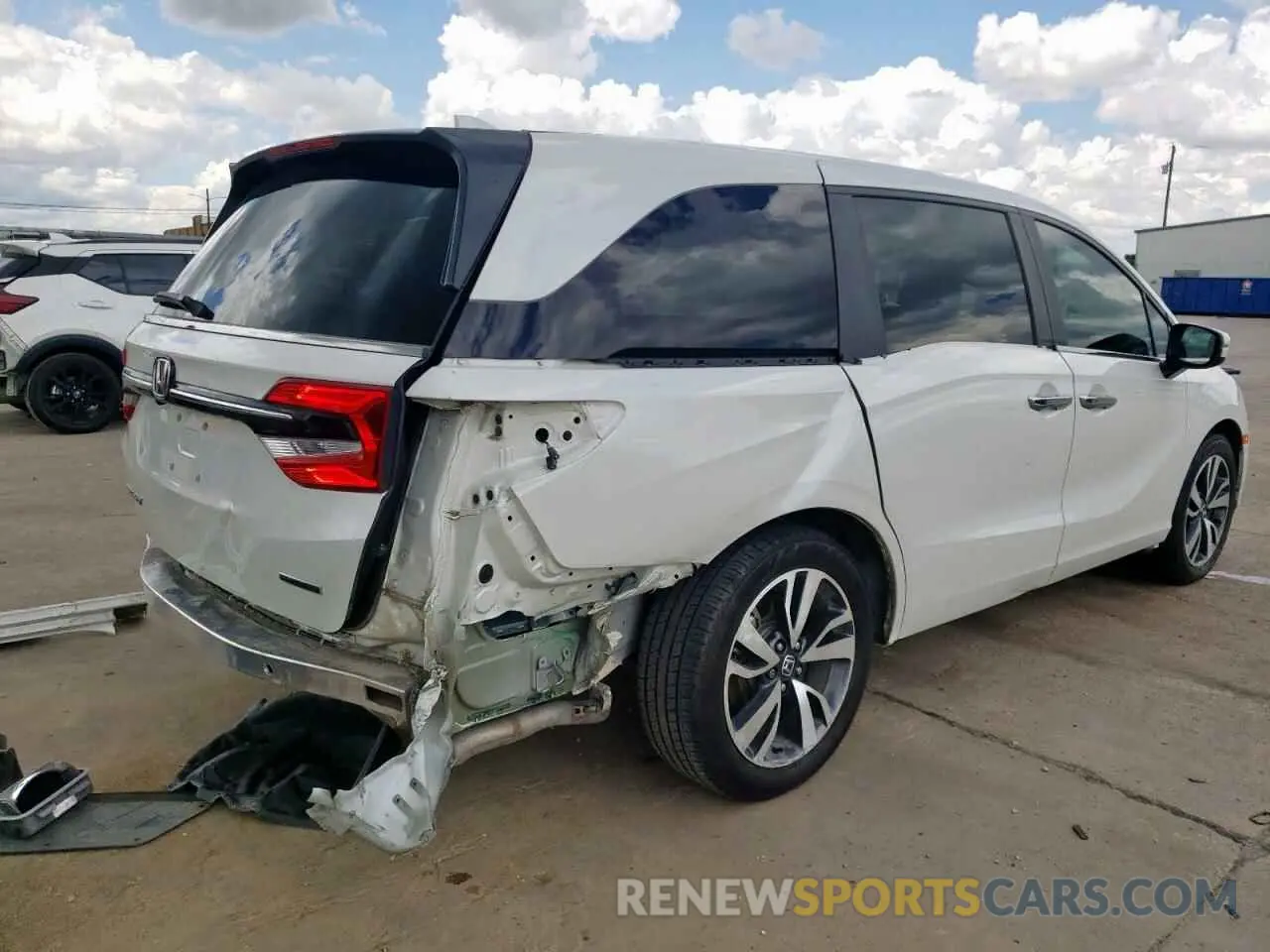 3 Photograph of a damaged car 5FNRL6H80NB050322 HONDA ODYSSEY 2022