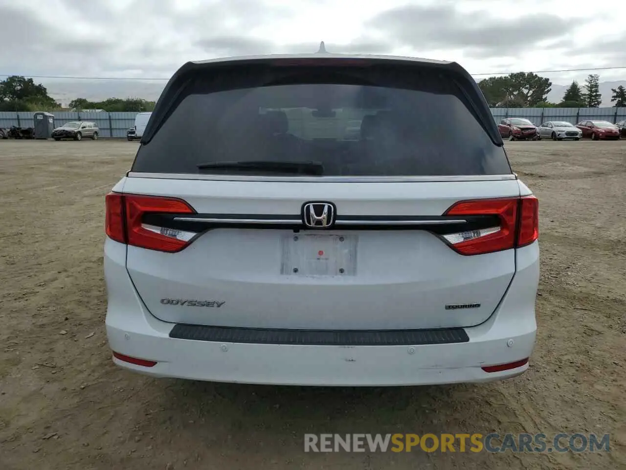6 Photograph of a damaged car 5FNRL6H83NB041131 HONDA ODYSSEY 2022