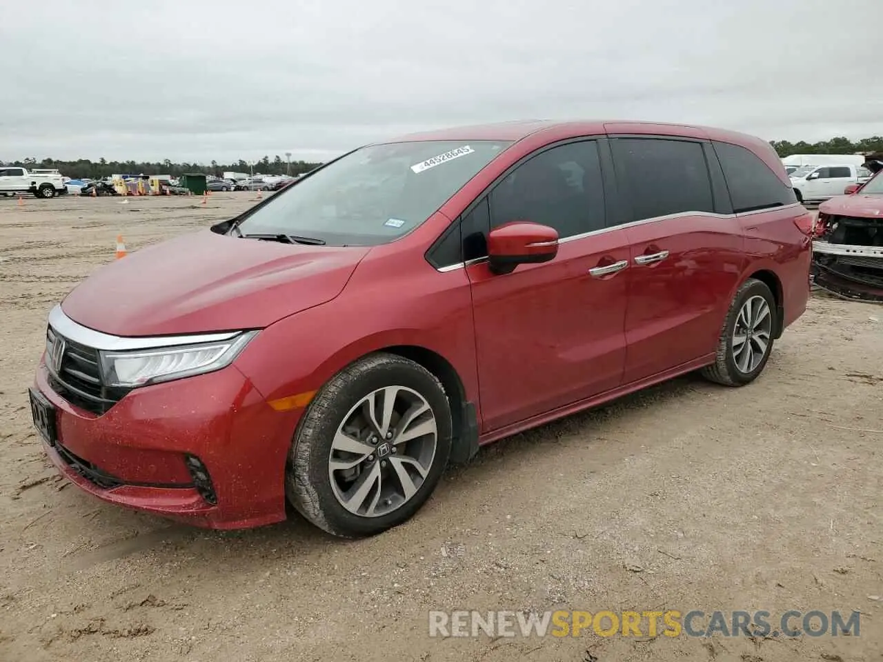 1 Фотография поврежденного автомобиля 5FNRL6H84NB025374 HONDA ODYSSEY 2022