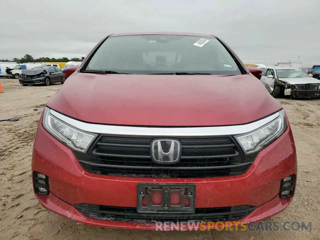 5 Фотография поврежденного автомобиля 5FNRL6H84NB025374 HONDA ODYSSEY 2022