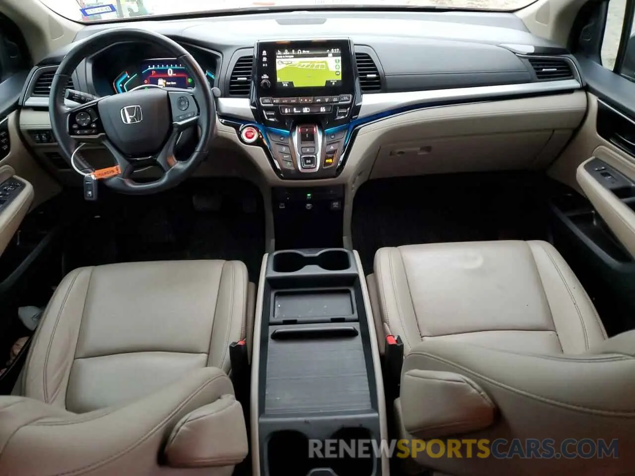 8 Фотография поврежденного автомобиля 5FNRL6H84NB025374 HONDA ODYSSEY 2022