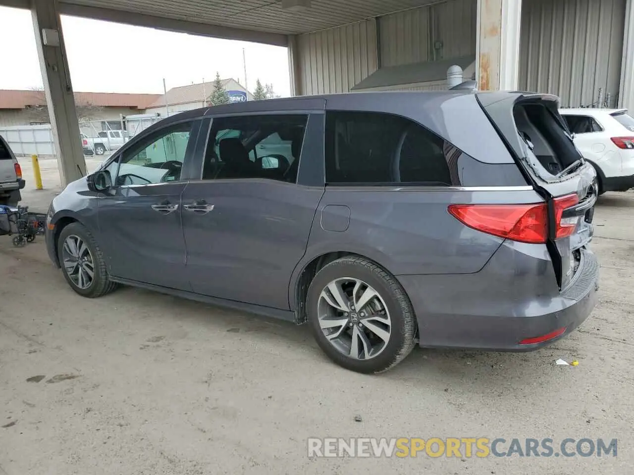 2 Photograph of a damaged car 5FNRL6H85NB023052 HONDA ODYSSEY 2022