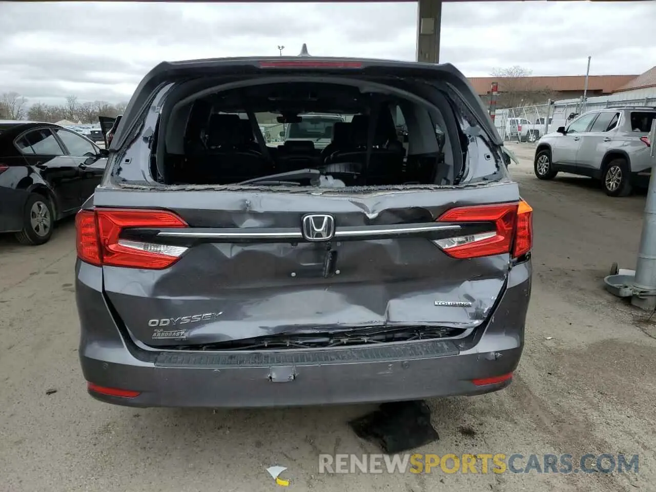 6 Photograph of a damaged car 5FNRL6H85NB023052 HONDA ODYSSEY 2022
