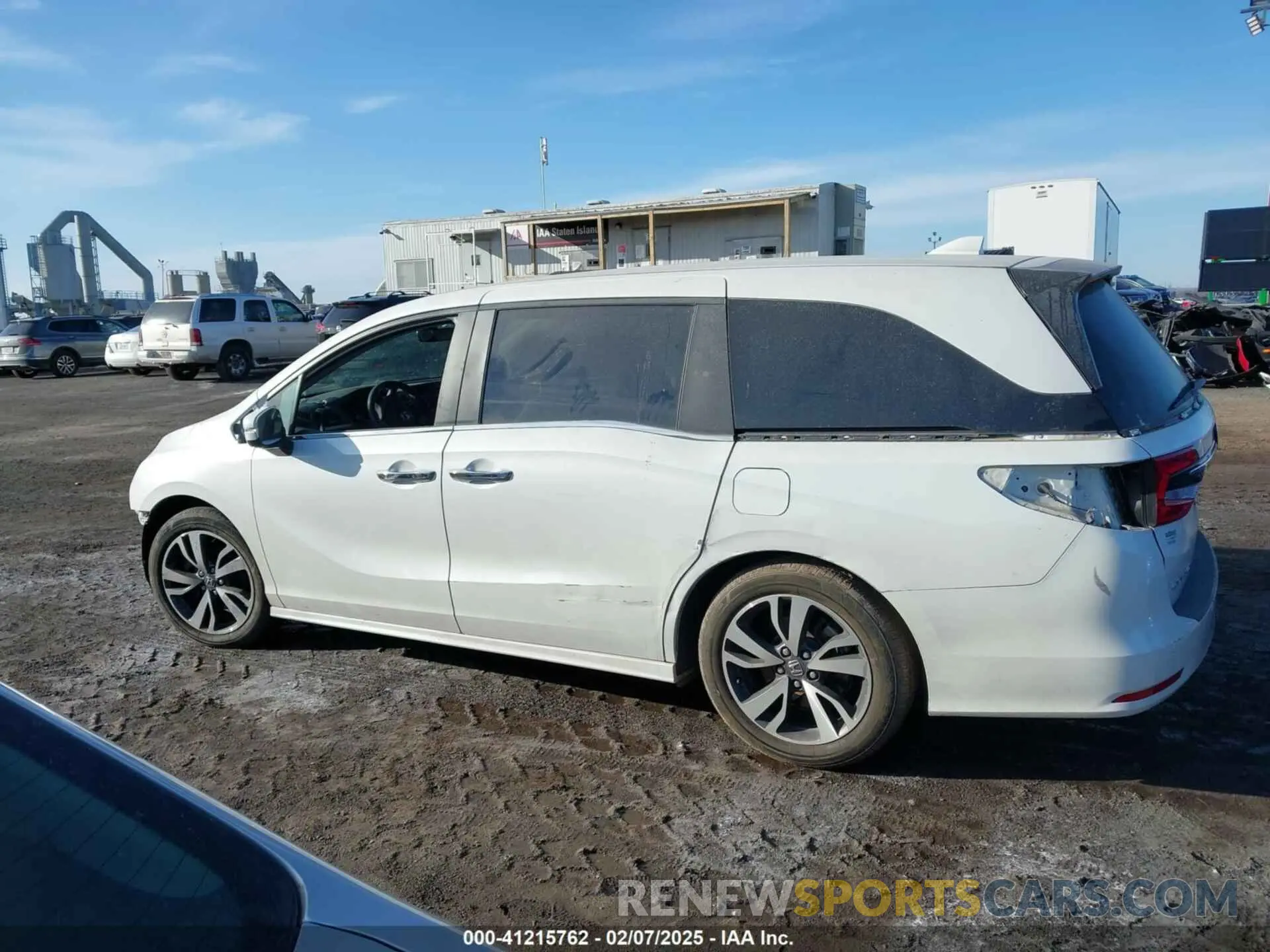 14 Фотография поврежденного автомобиля 5FNRL6H89NB056409 HONDA ODYSSEY 2022