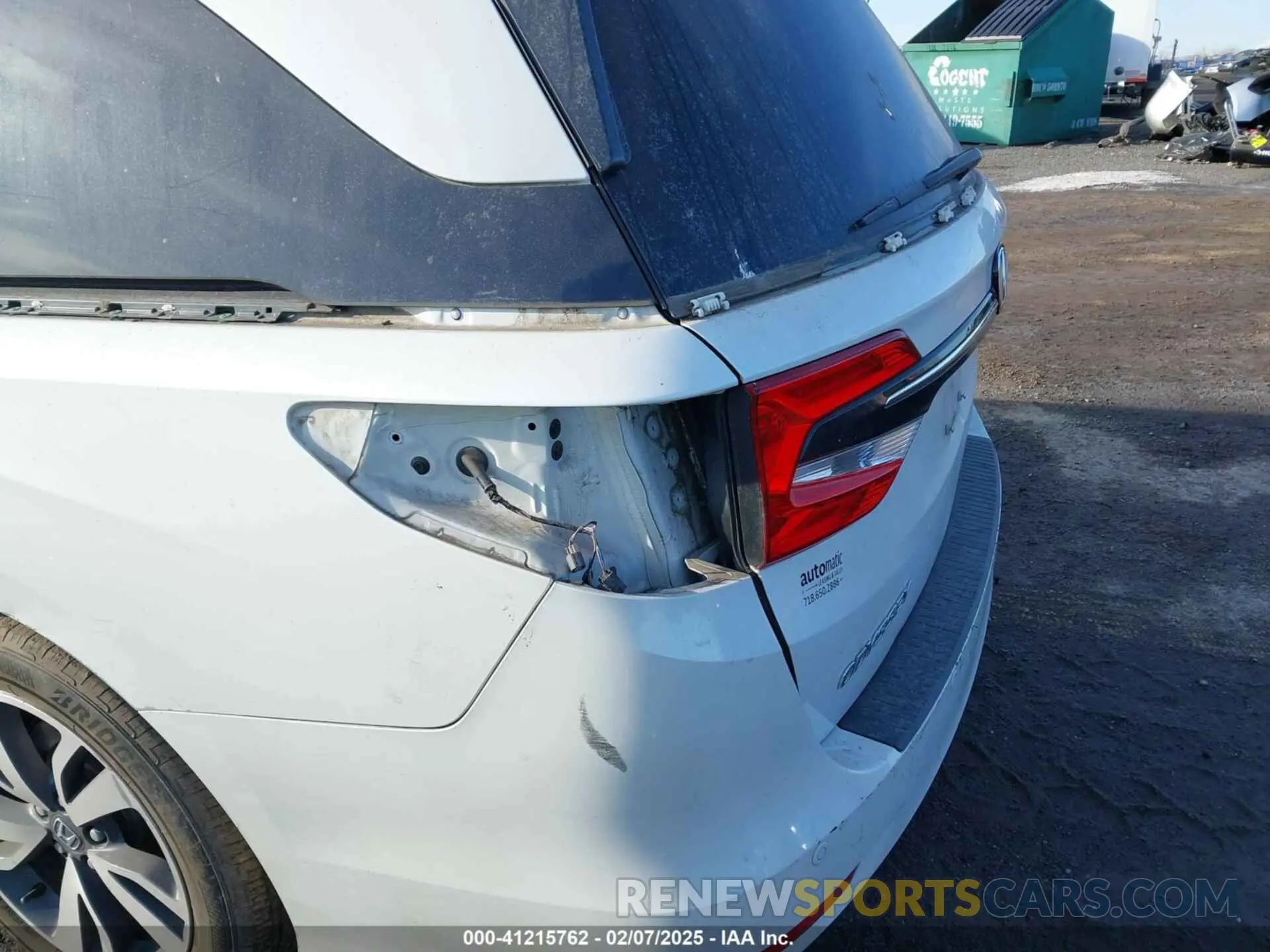 20 Фотография поврежденного автомобиля 5FNRL6H89NB056409 HONDA ODYSSEY 2022