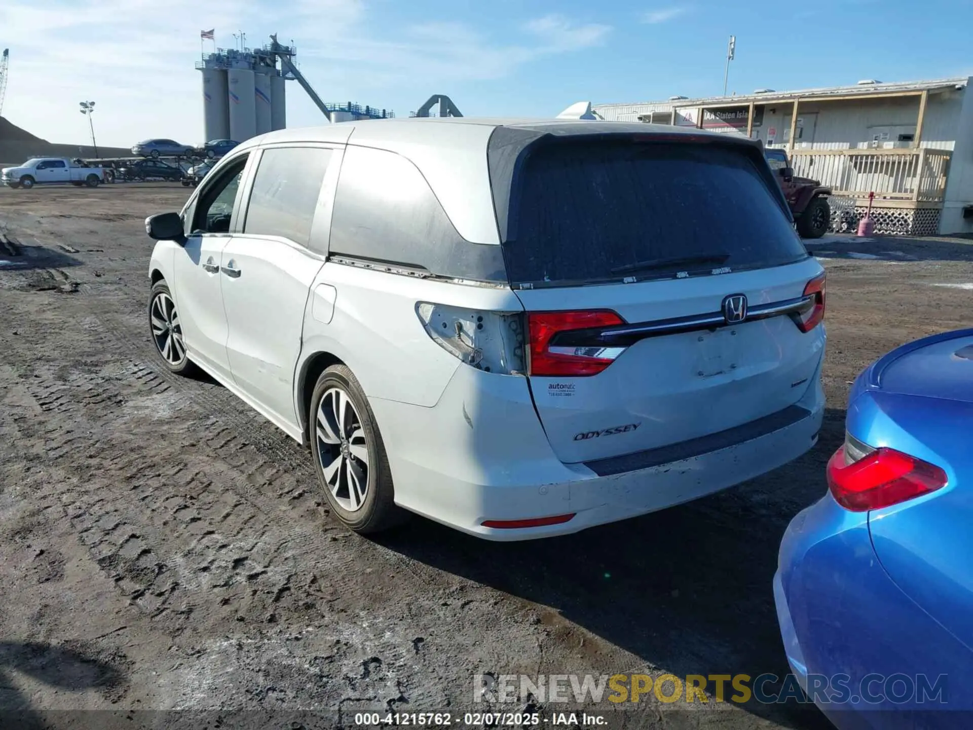 3 Фотография поврежденного автомобиля 5FNRL6H89NB056409 HONDA ODYSSEY 2022