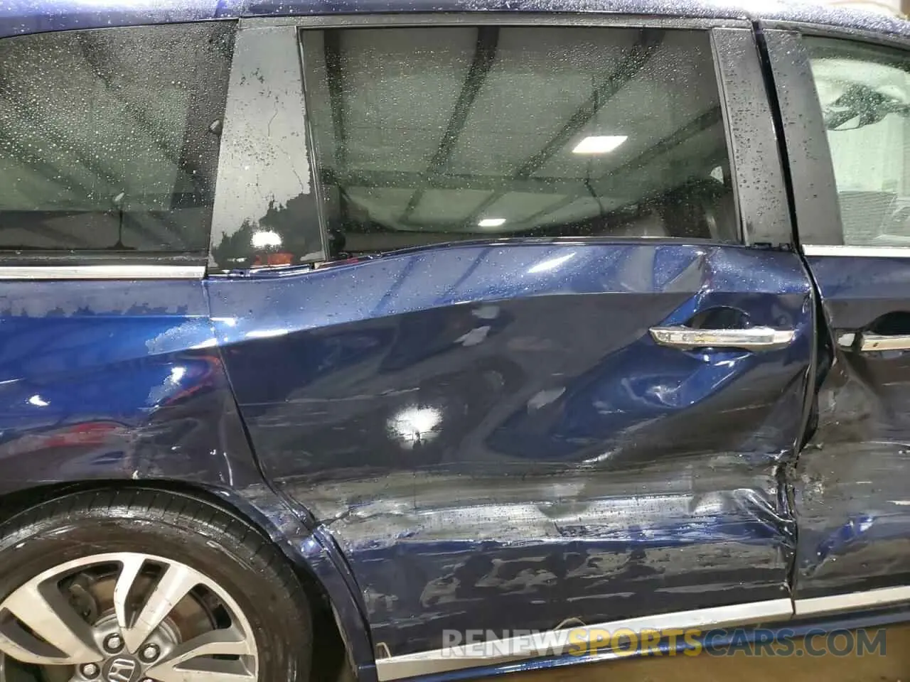 11 Photograph of a damaged car 5FNRL6H8XNB037772 HONDA ODYSSEY 2022