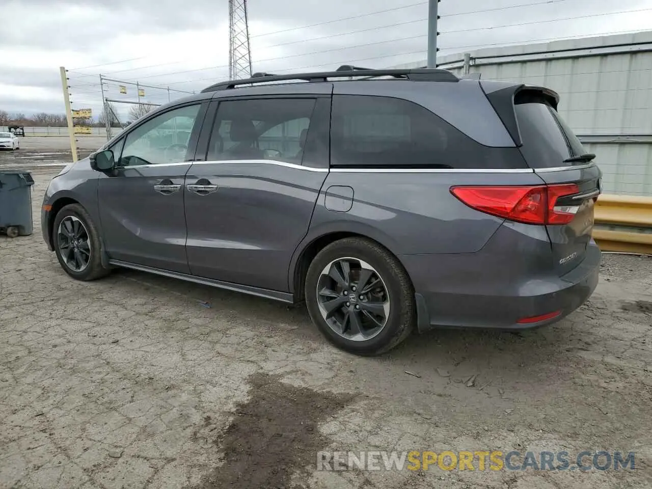 2 Фотография поврежденного автомобиля 5FNRL6H92NB023650 HONDA ODYSSEY 2022
