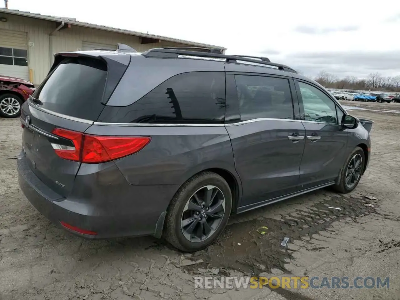 3 Фотография поврежденного автомобиля 5FNRL6H92NB023650 HONDA ODYSSEY 2022