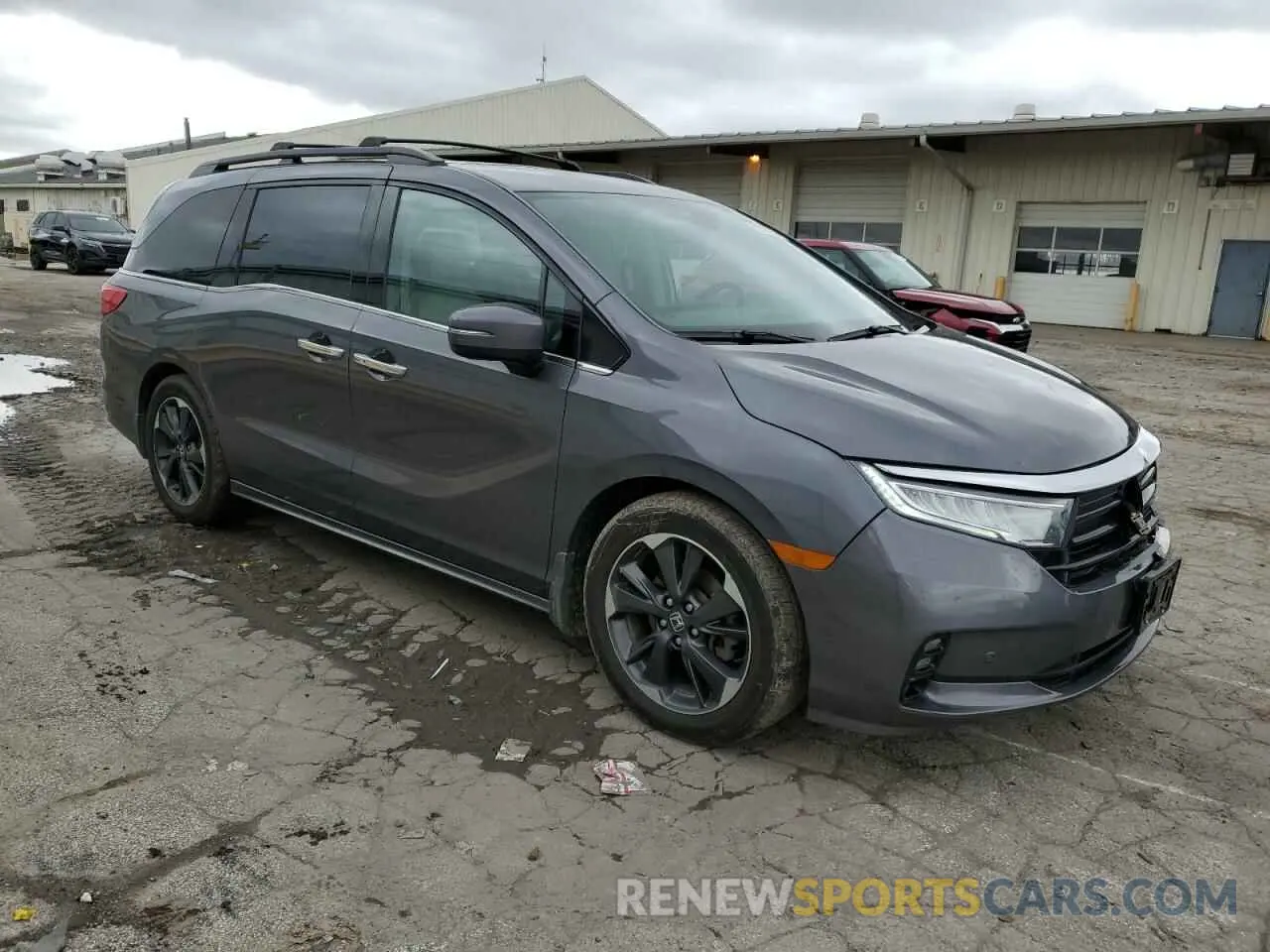 4 Фотография поврежденного автомобиля 5FNRL6H92NB023650 HONDA ODYSSEY 2022