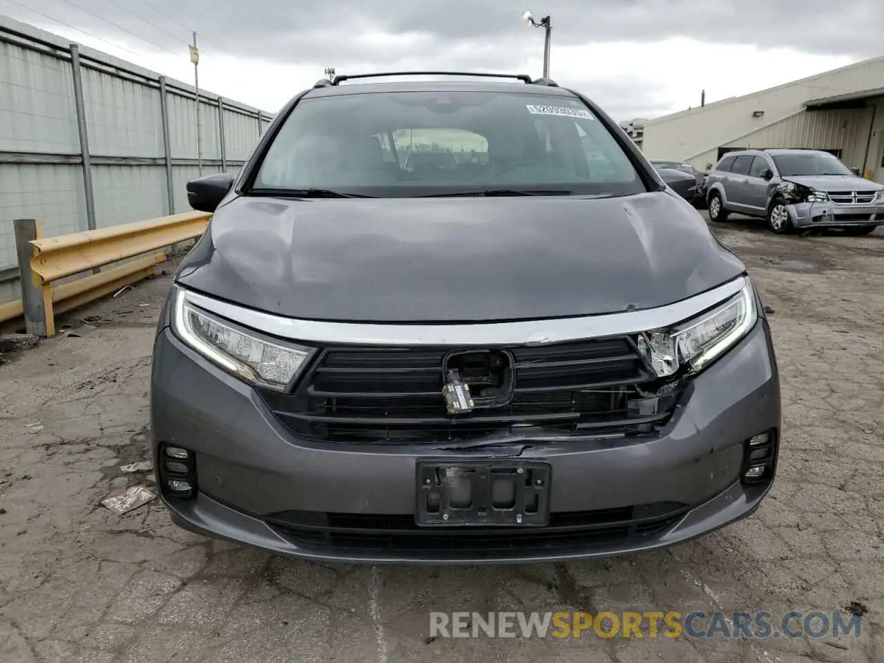5 Фотография поврежденного автомобиля 5FNRL6H92NB023650 HONDA ODYSSEY 2022