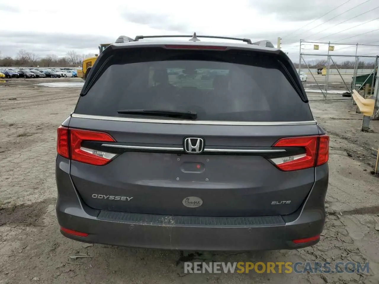 6 Фотография поврежденного автомобиля 5FNRL6H92NB023650 HONDA ODYSSEY 2022