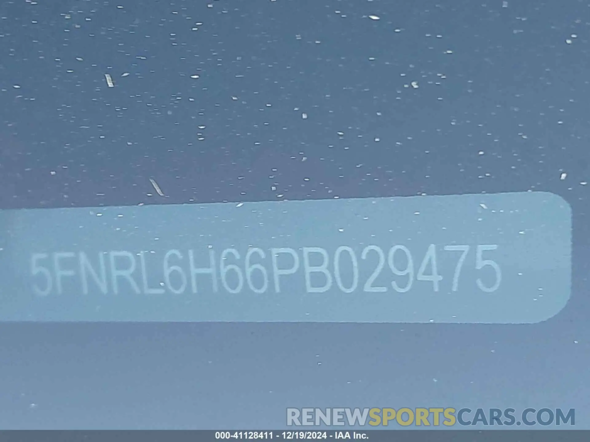 18 Photograph of a damaged car 5FNRL6H66PB029475 HONDA ODYSSEY 2023