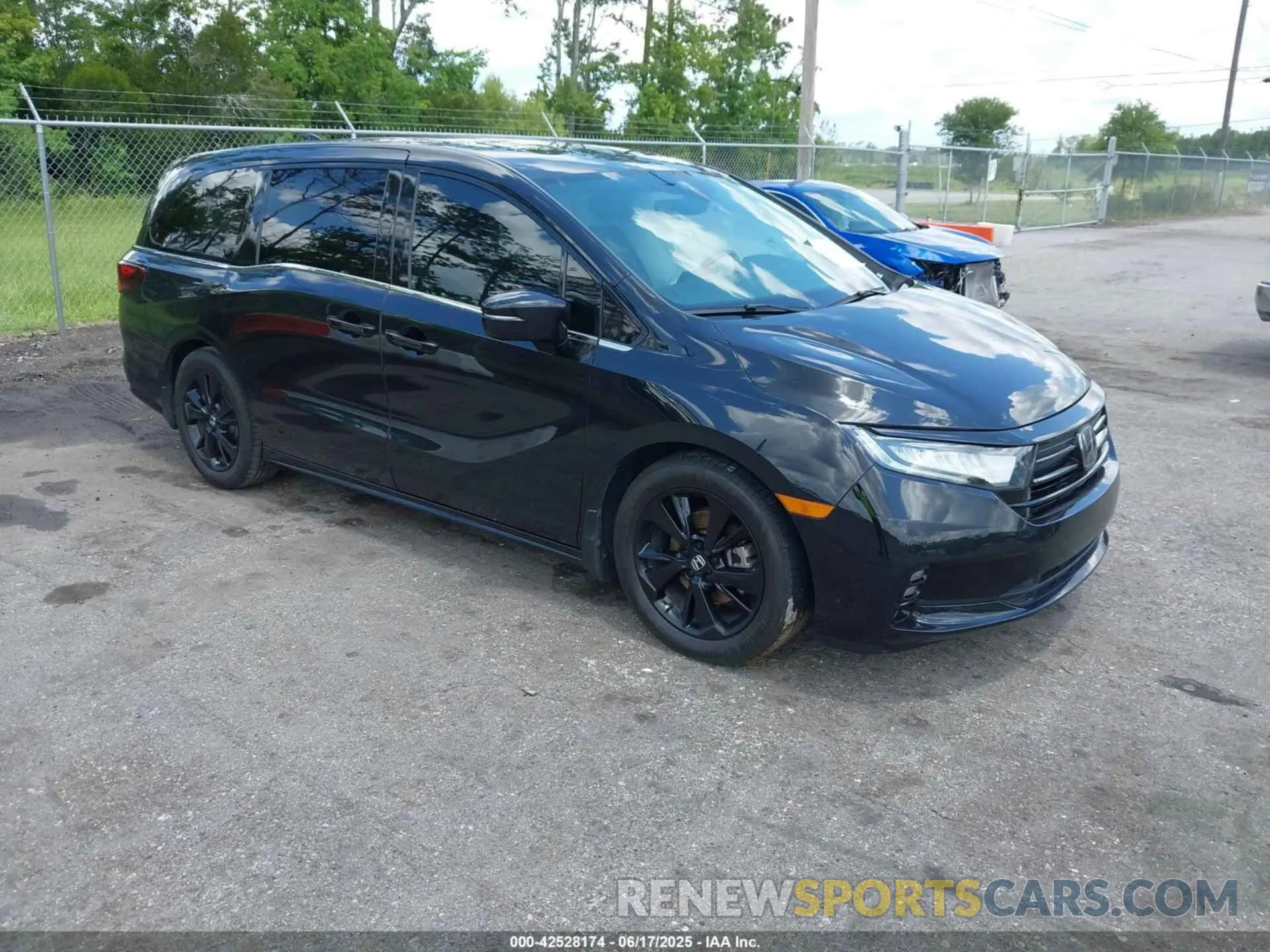 1 Photograph of a damaged car 5FNRL6H76PB068270 HONDA ODYSSEY 2023