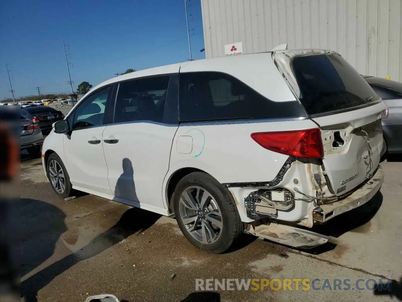 2 Фотография поврежденного автомобиля 5FNRL6H80PB024709 HONDA ODYSSEY 2023