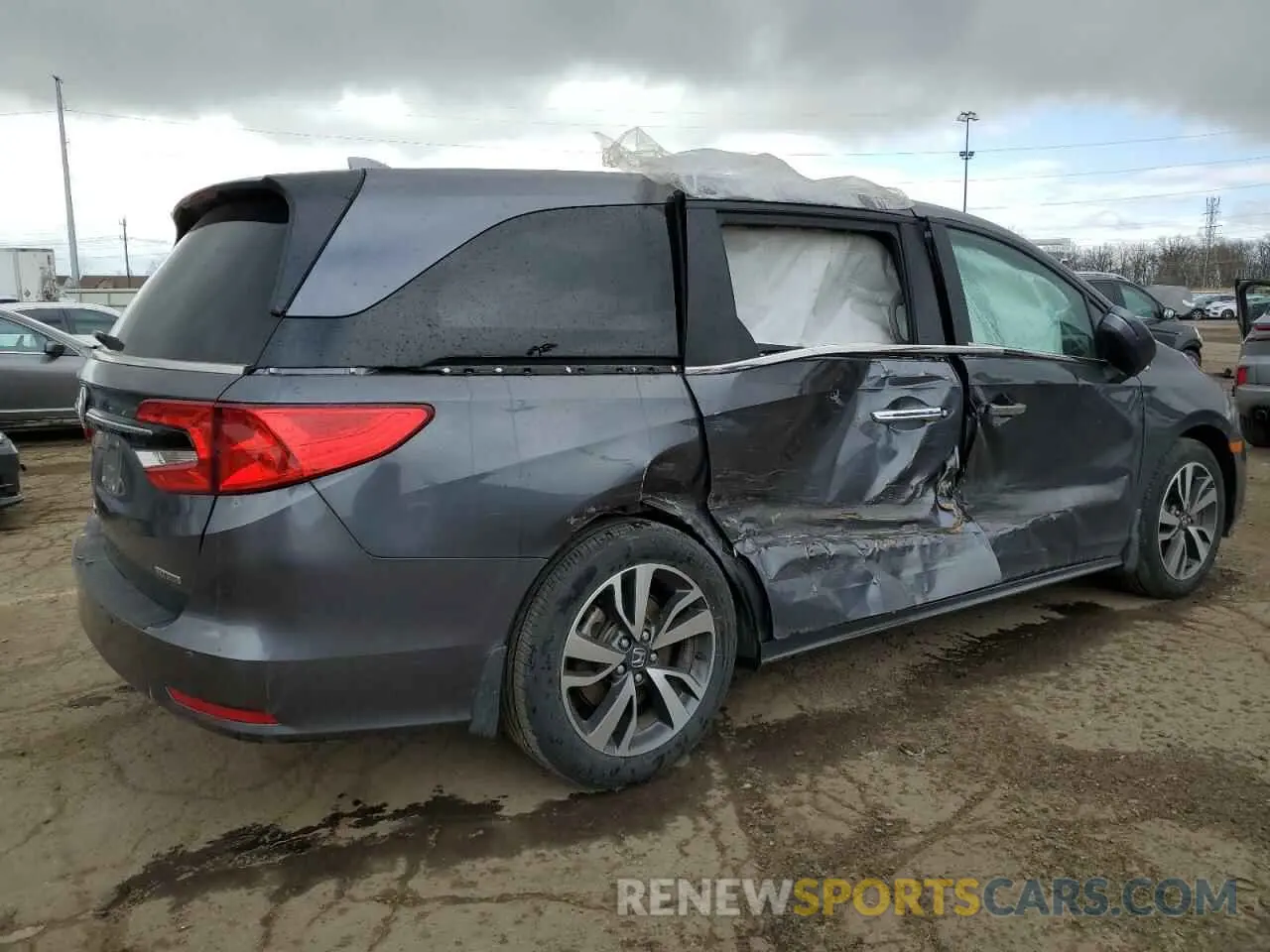 3 Photograph of a damaged car 5FNRL6H80PB025827 HONDA ODYSSEY 2023