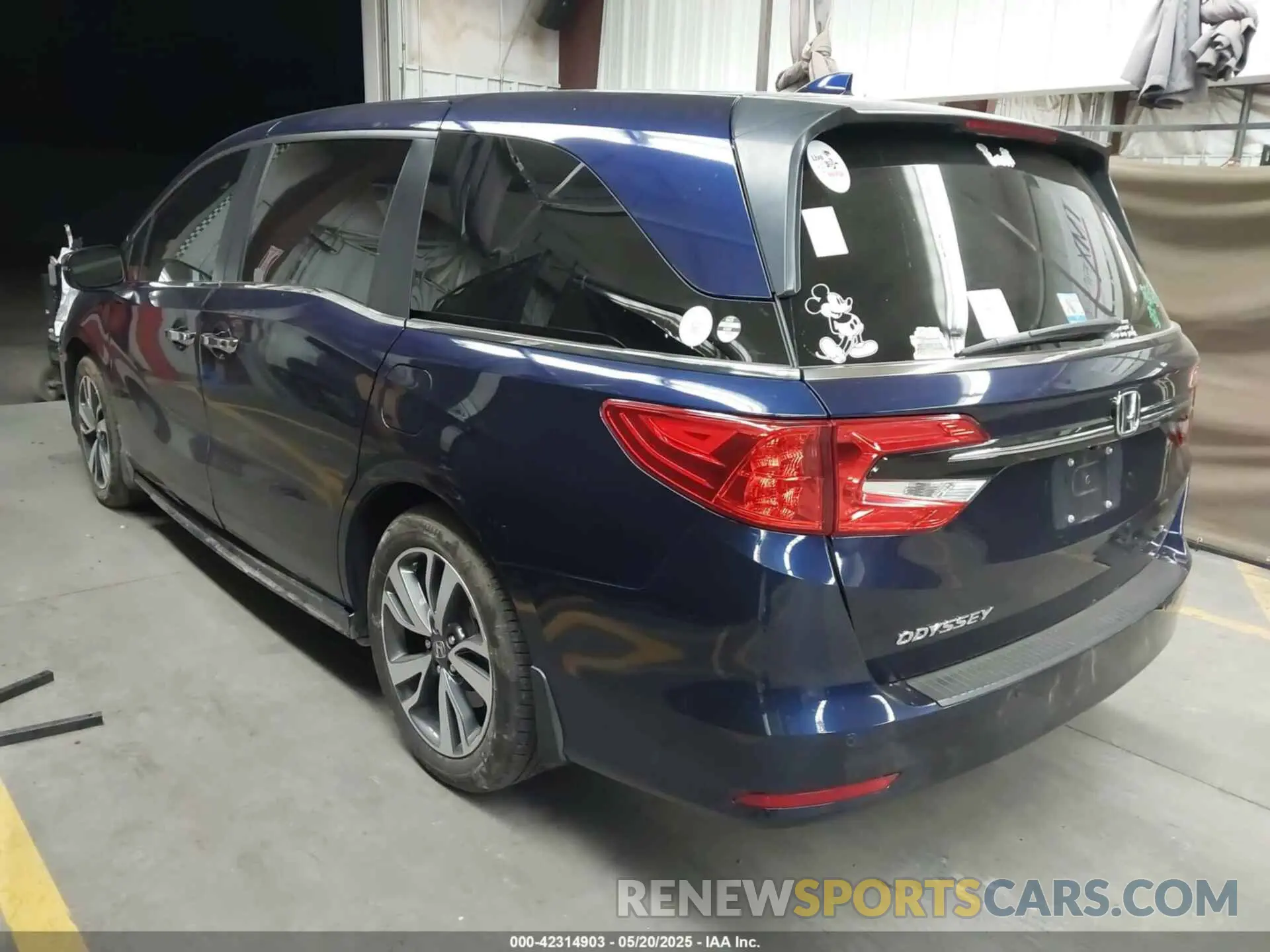 3 Фотография поврежденного автомобиля 5FNRL6H80PB037525 HONDA ODYSSEY 2023