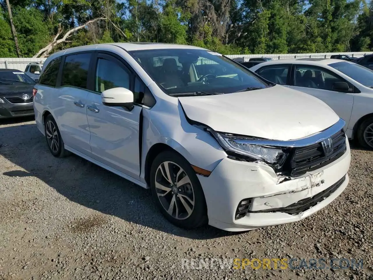 4 Photograph of a damaged car 5FNRL6H80PB076731 HONDA ODYSSEY 2023